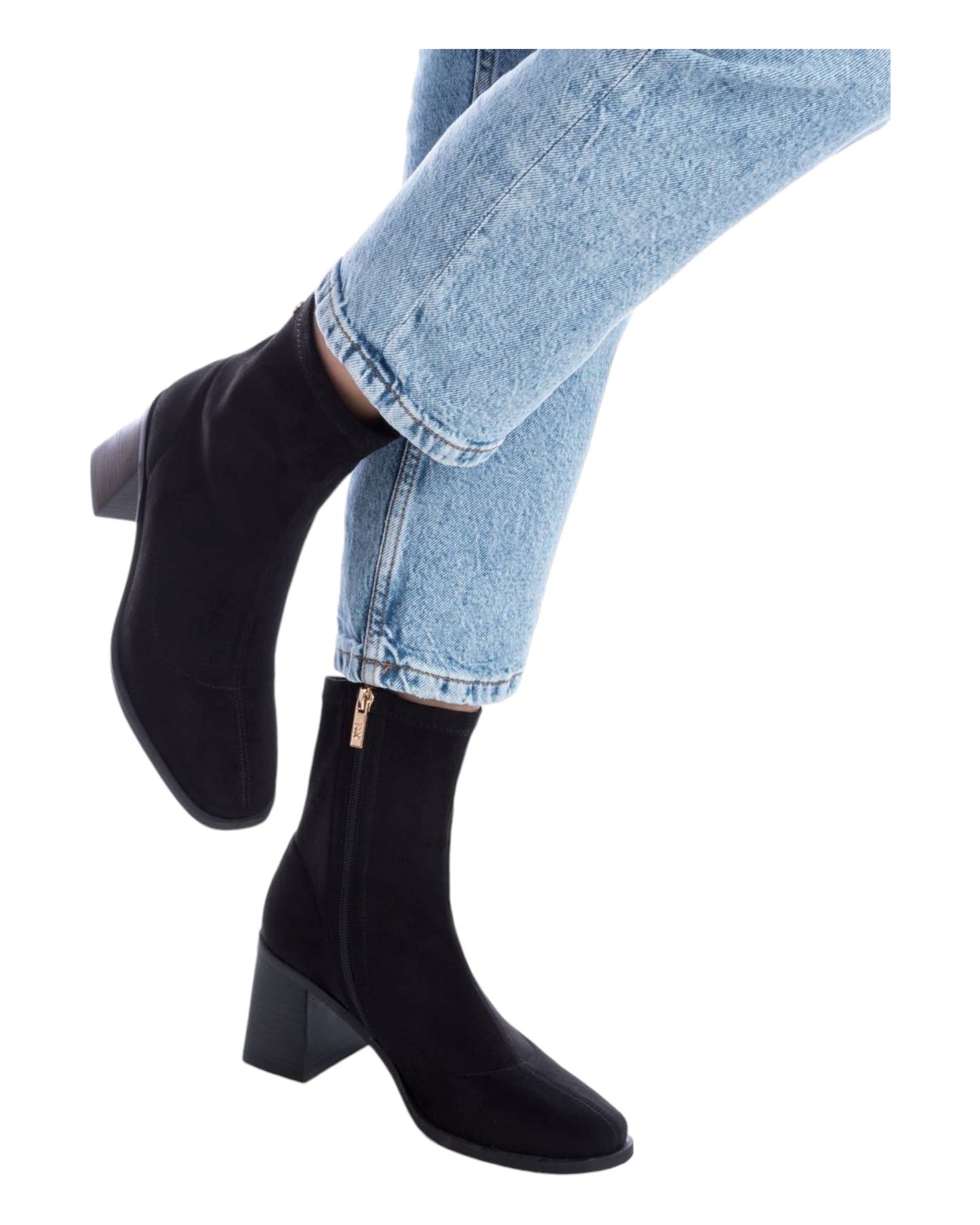 BOTINES DE MUJER XTI 141828 EN NEGRO