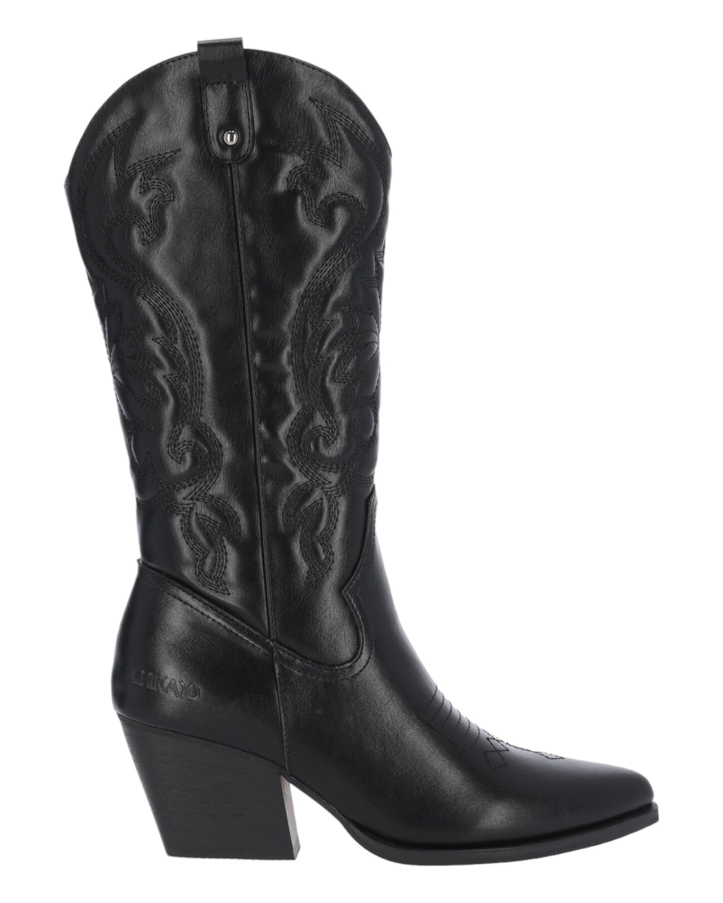 BOTAS DE MUJER CHIKA10 APACHE 10 EN NEGRO