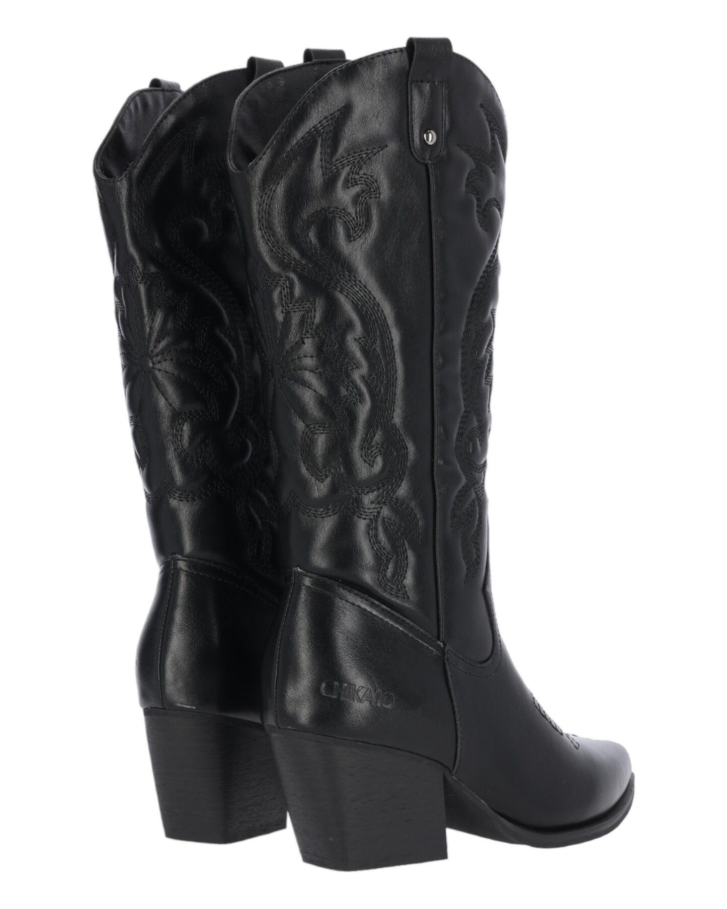 BOTAS DE MUJER CHIKA10 APACHE 10 EN NEGRO