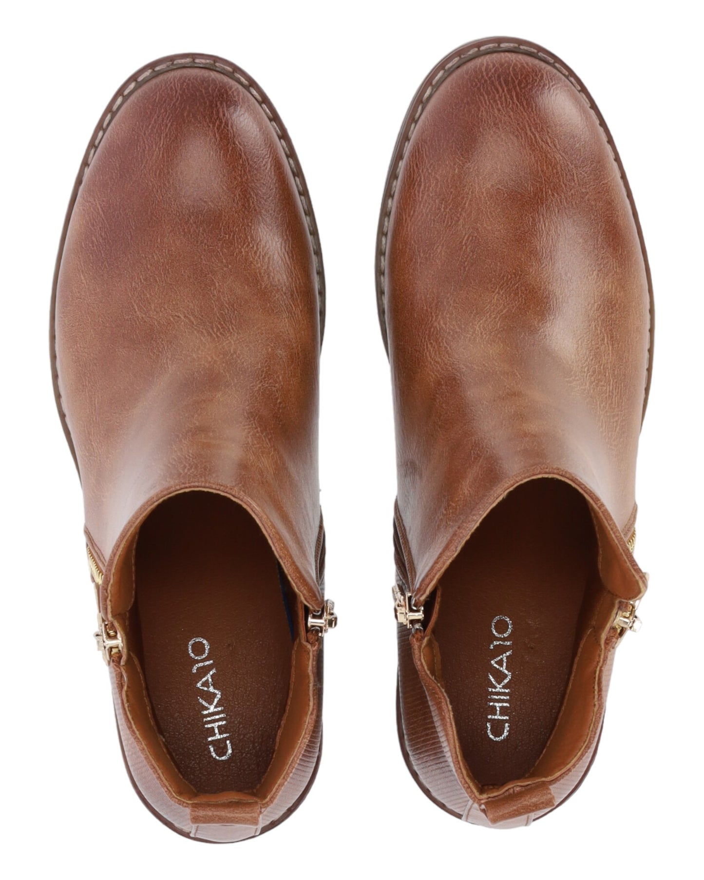 BOTINES DE MUJER CHIKA10 PILAR 16 EN CUERO