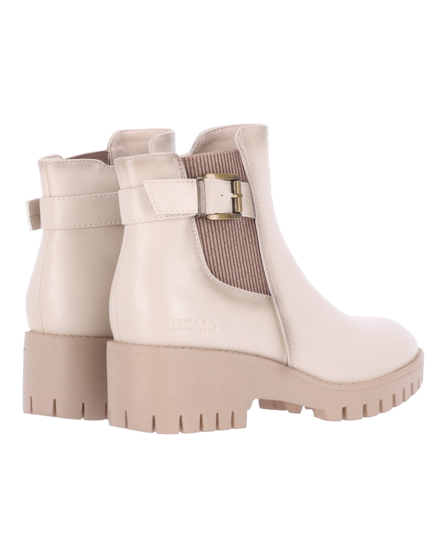 BOTINES DE MUJER CHIKA10 CARNAVALES 02 EN BEIGE