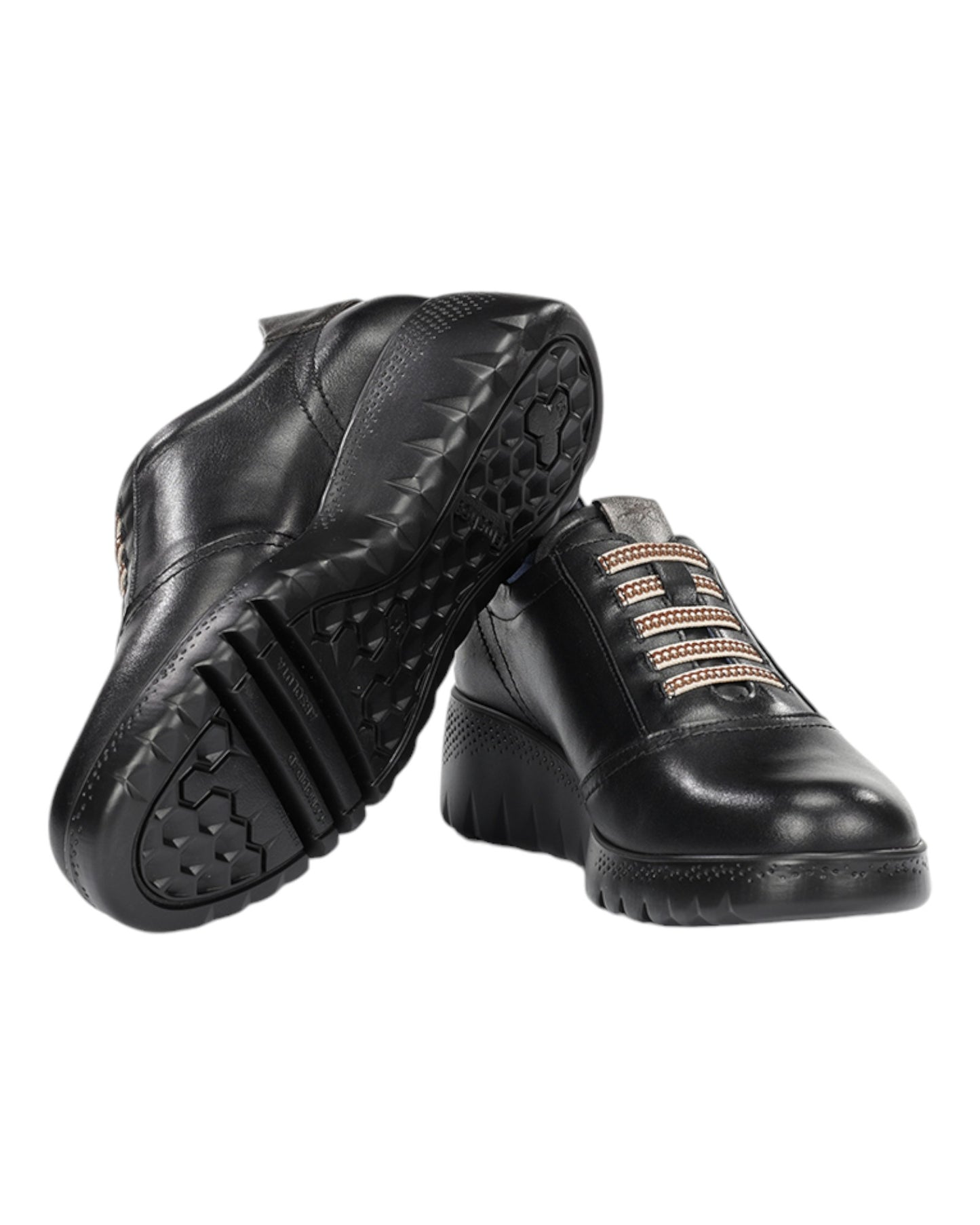 DEPORTIVOS DE MUJER FLUCHOS F2096 EN NEGRO