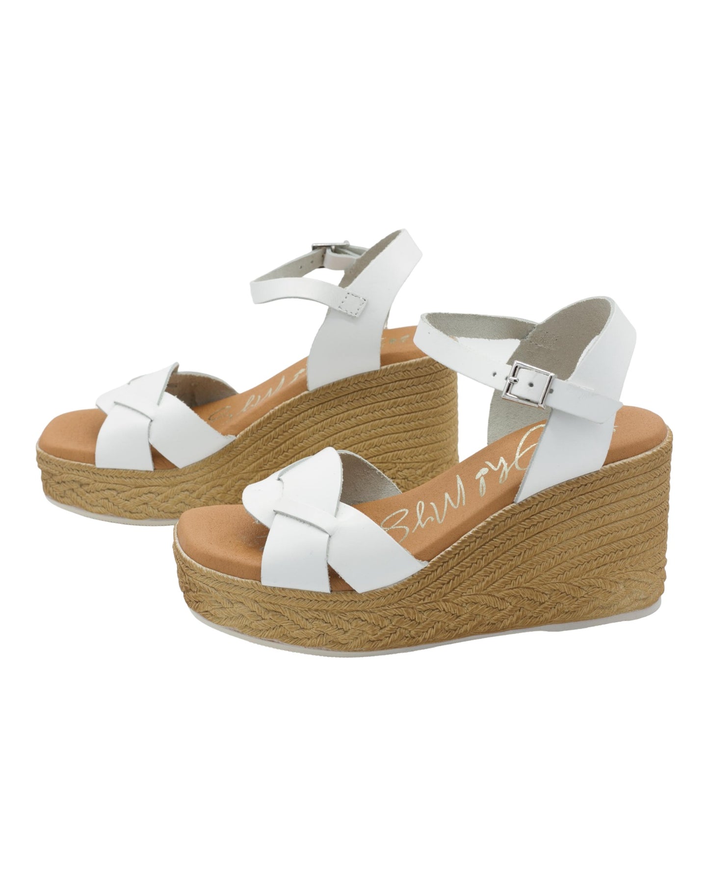 SANDALIAS DE MUJER OH MY SANDALS NIA 5226 EN BLANCO