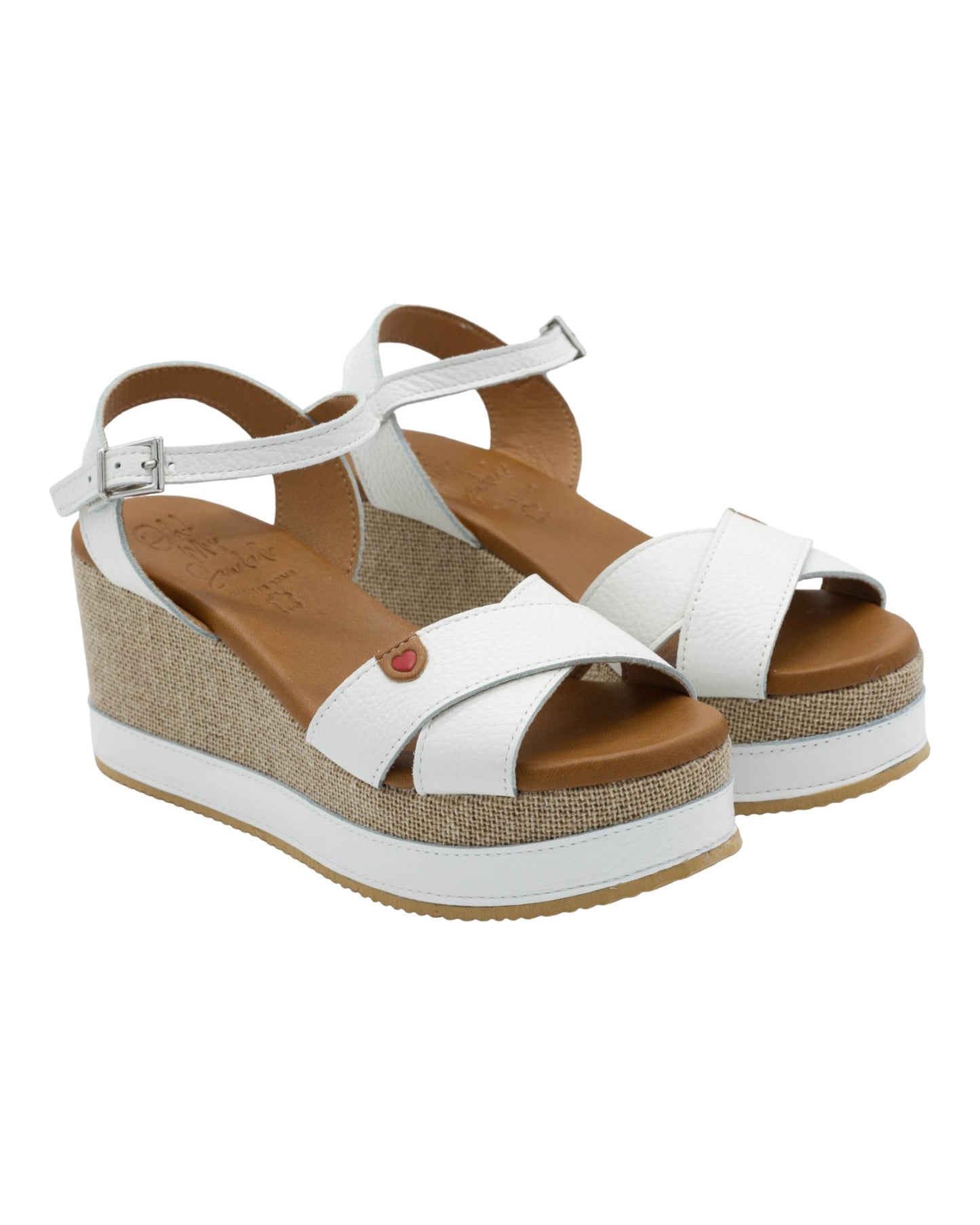 SANDALIAS DE MUJER OH MY SANDALS SELENE 5249 EN BLANCO