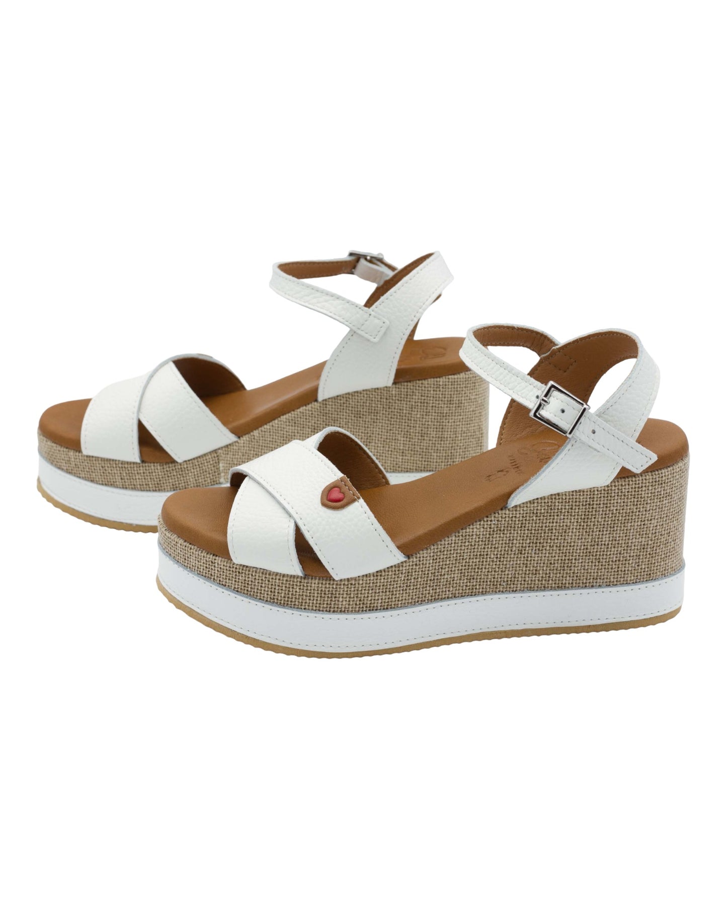 SANDALIAS DE MUJER OH MY SANDALS SELENE 5249 EN BLANCO