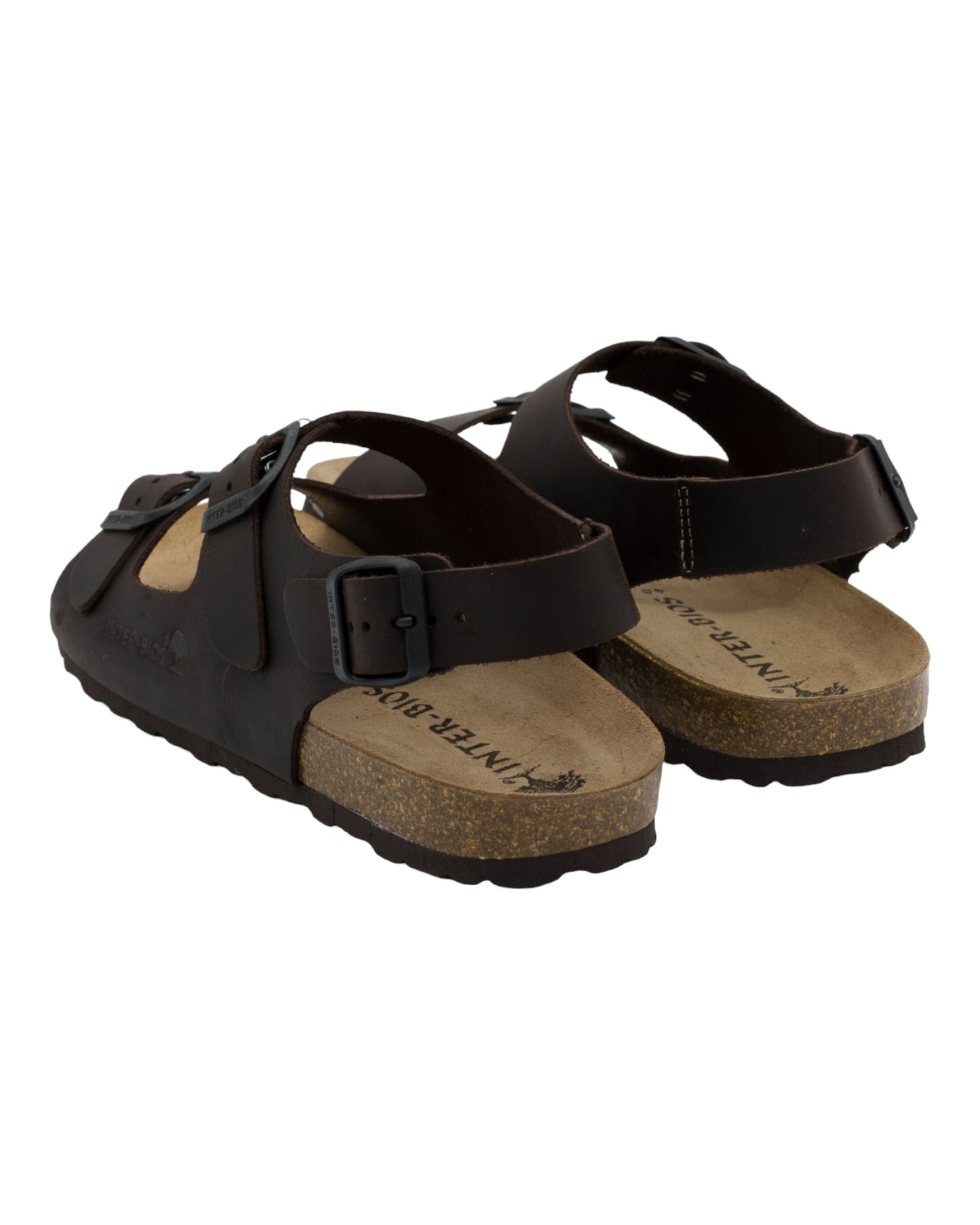 SANDALIAS DE HOMBRE INTER-BIOS 9567 EN MARRON