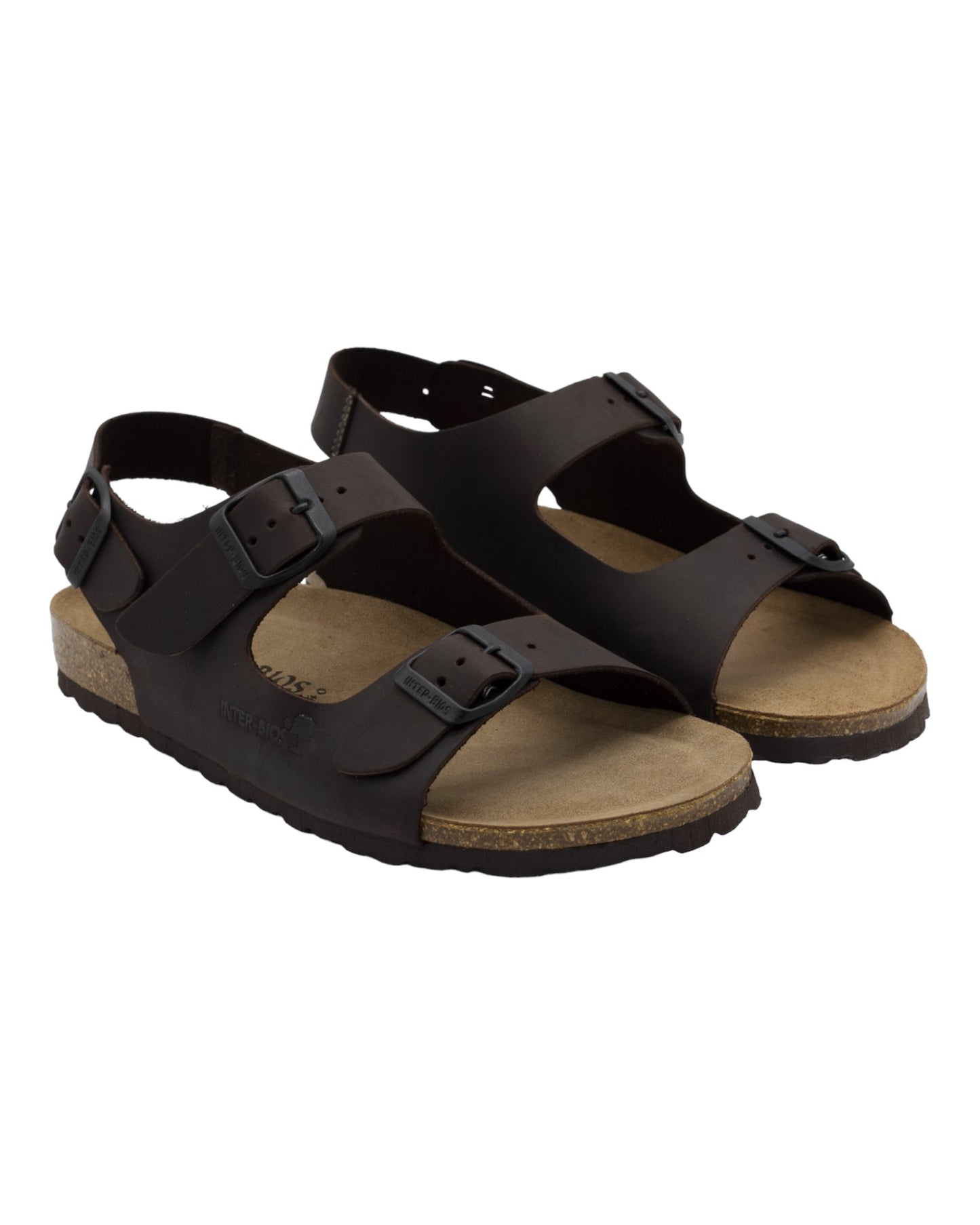 SANDALIAS DE HOMBRE INTER-BIOS 9567 EN MARRON