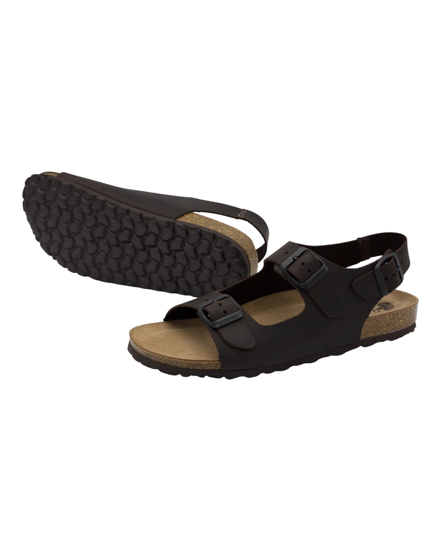 SANDALIAS DE HOMBRE INTER-BIOS 9567 EN MARRON