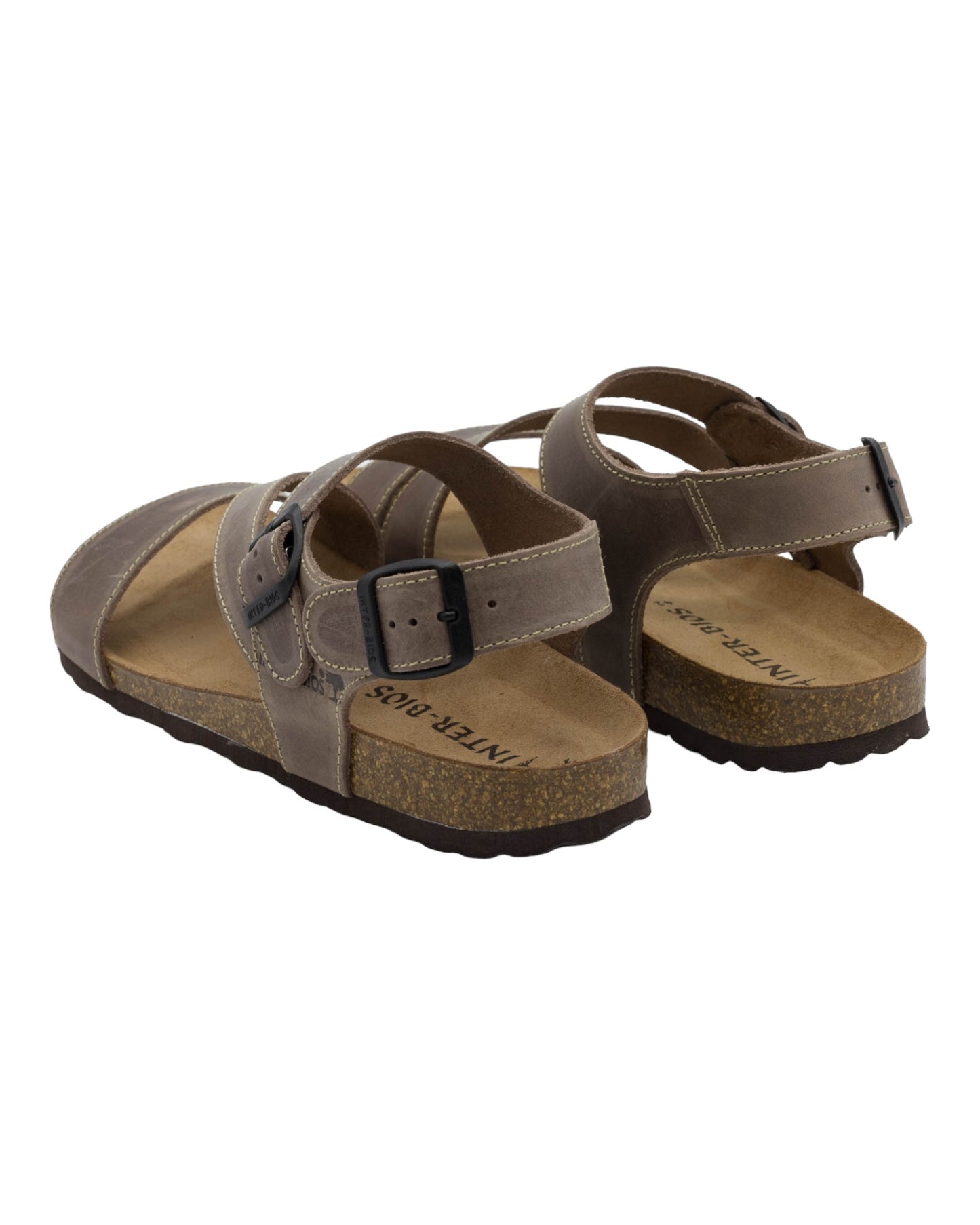 SANDALIAS DE HOMBRE INTER-BIOS 9557 EN TAUPE