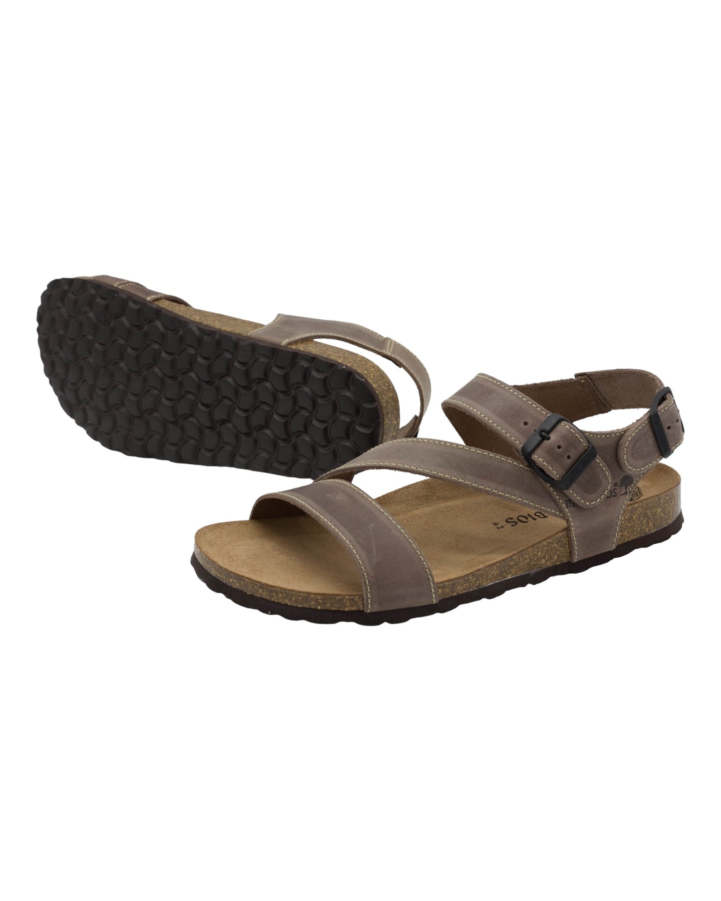 SANDALIAS DE HOMBRE INTER-BIOS 9557 EN TAUPE