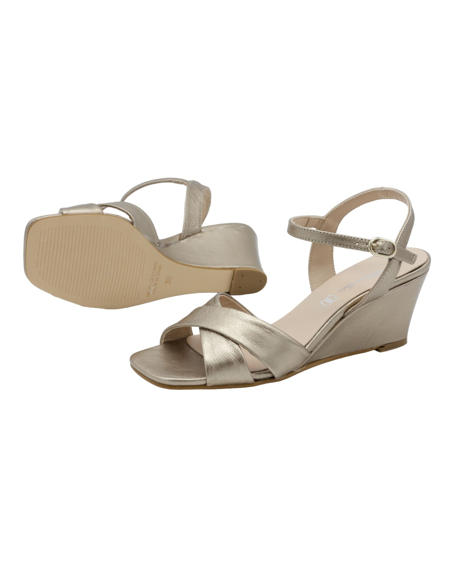 SANDALIAS DE MUJER MARIA JAEN 6524X EN PLOMO