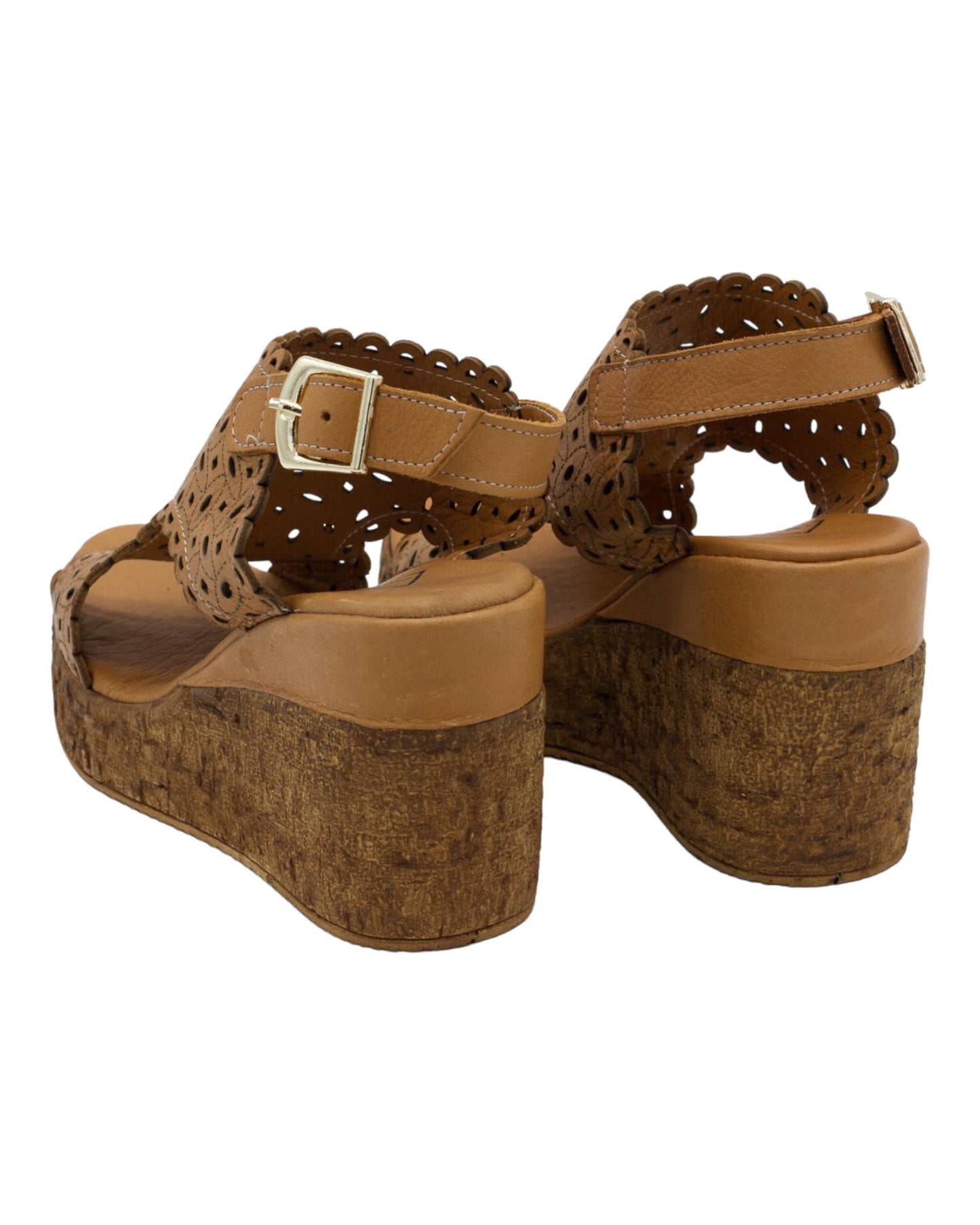 WOMEN'S SANDALS TOP3 23401 IN LEATHER