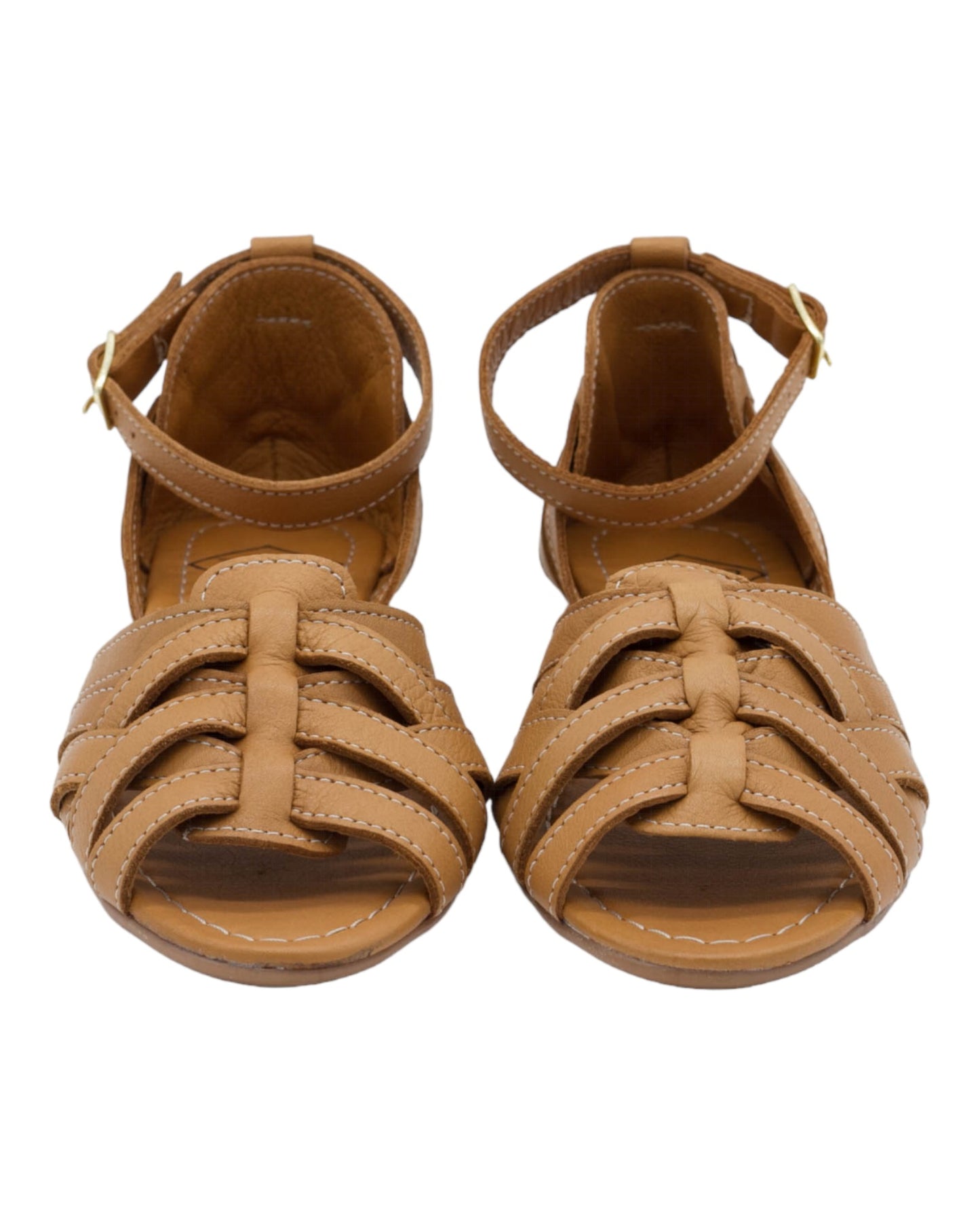 SANDALIAS DE MUJER TOP3 23487 EN CUERO