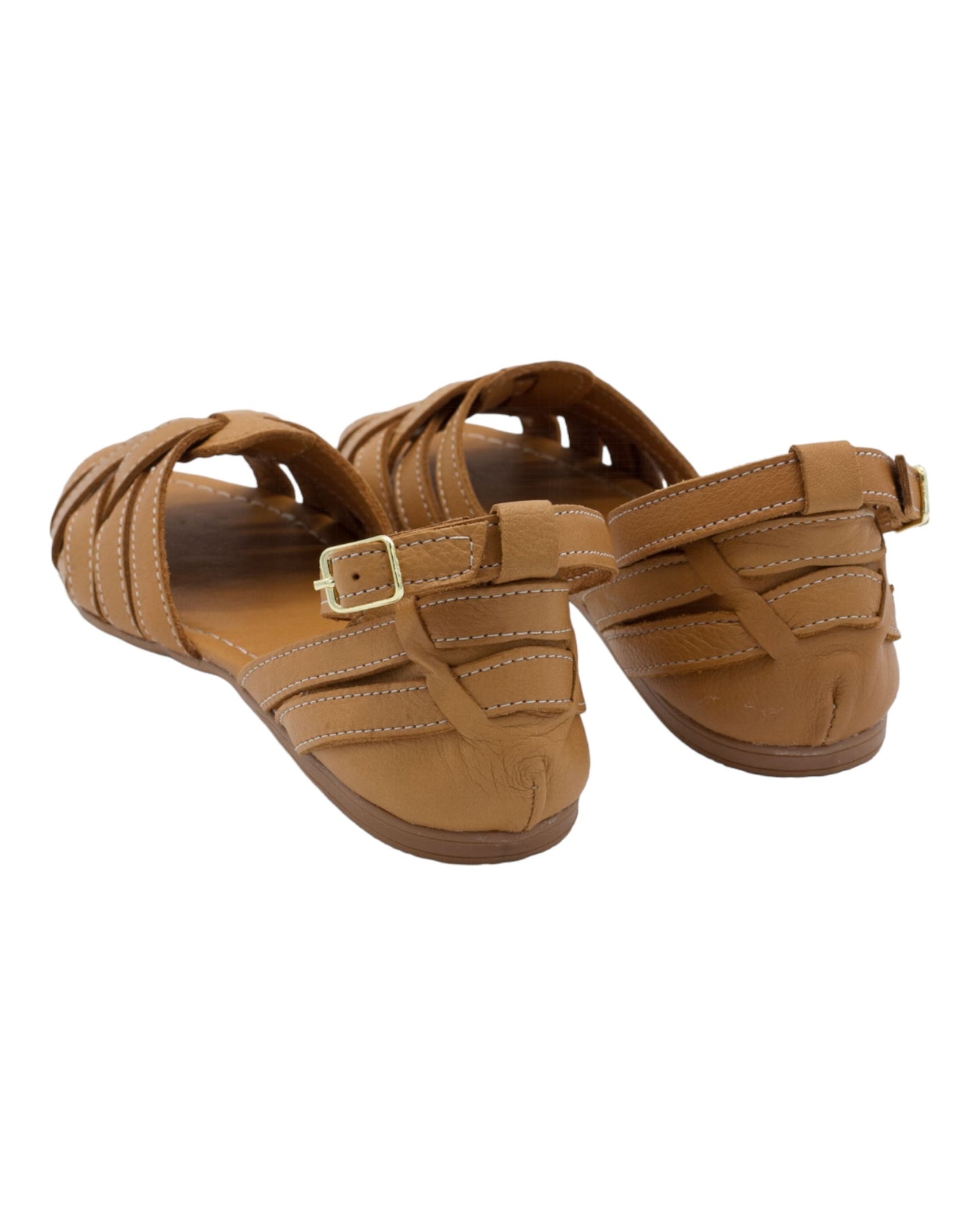 SANDALIAS DE MUJER TOP3 23487 EN CUERO