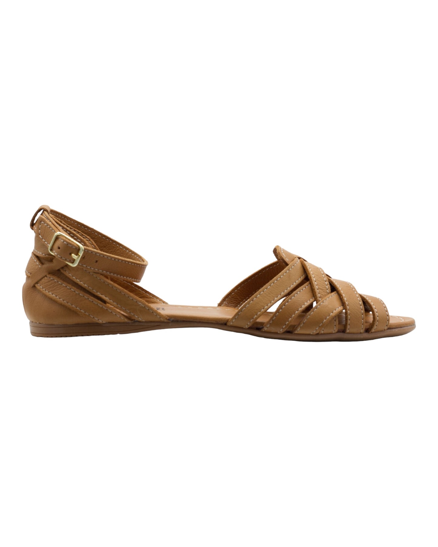 SANDALIAS DE MUJER TOP3 23487 EN CUERO