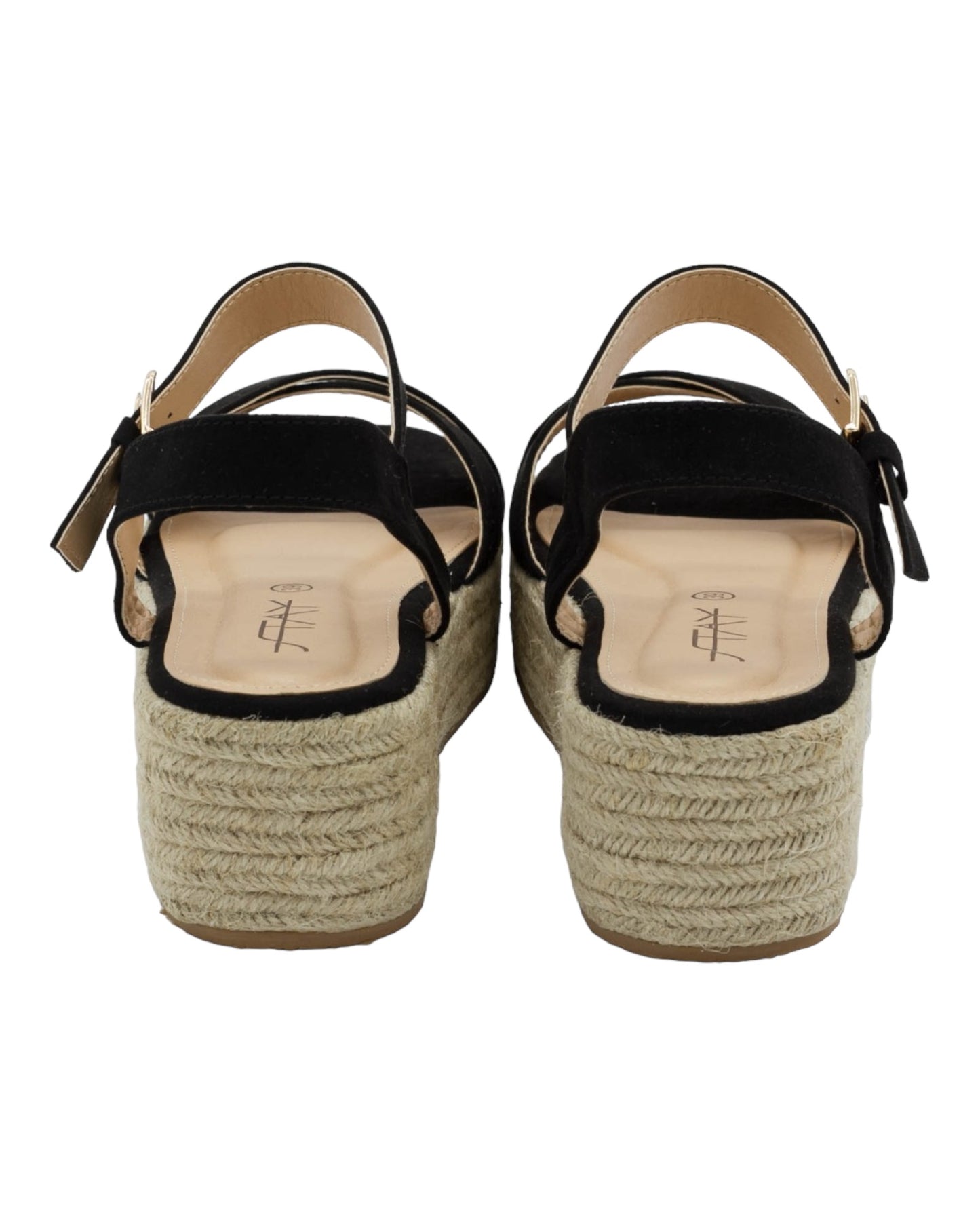 SANDALIAS DE MUJER STAY 65-689 EN NEGRO