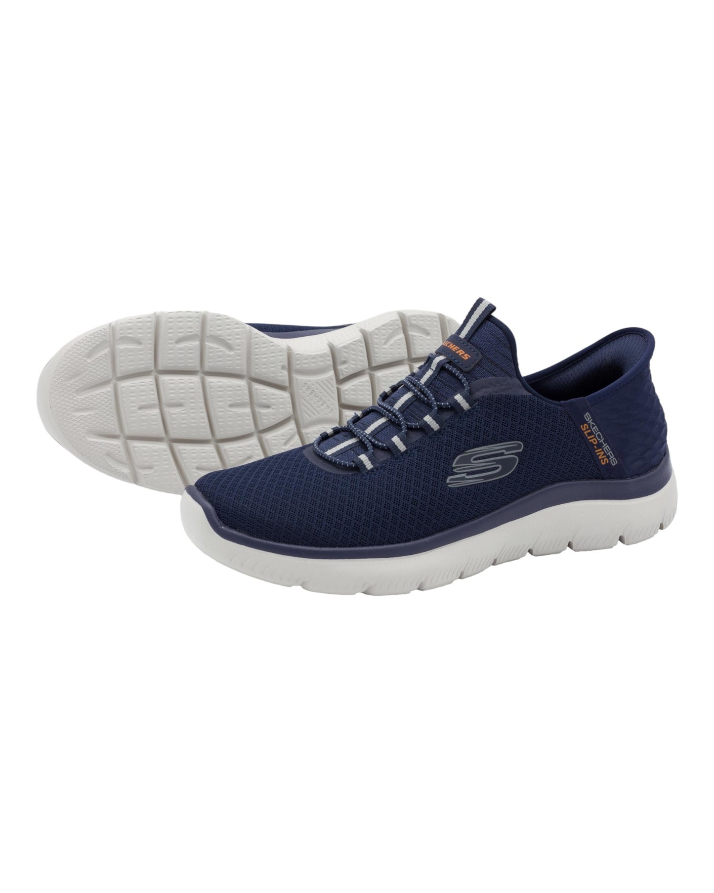 DEPORTIVOS DE HOMBRE DE SKECHERS 232457 SUMMITS-HIGH RANGE EN MARINO