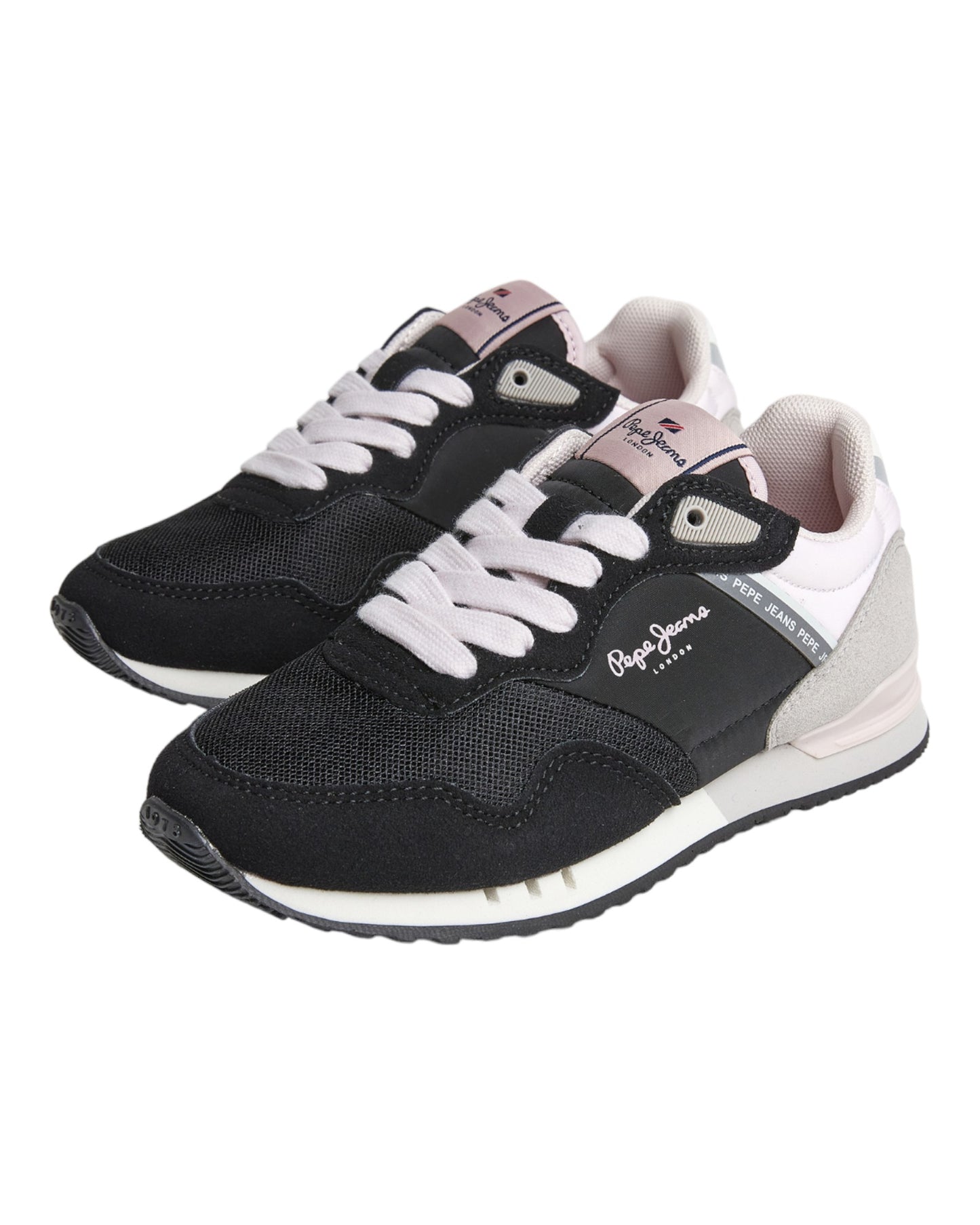 DEPORTIVOS DE MUJER PEPE JEANS LONDON CLASSIC G PGS30585 EN NEGRO