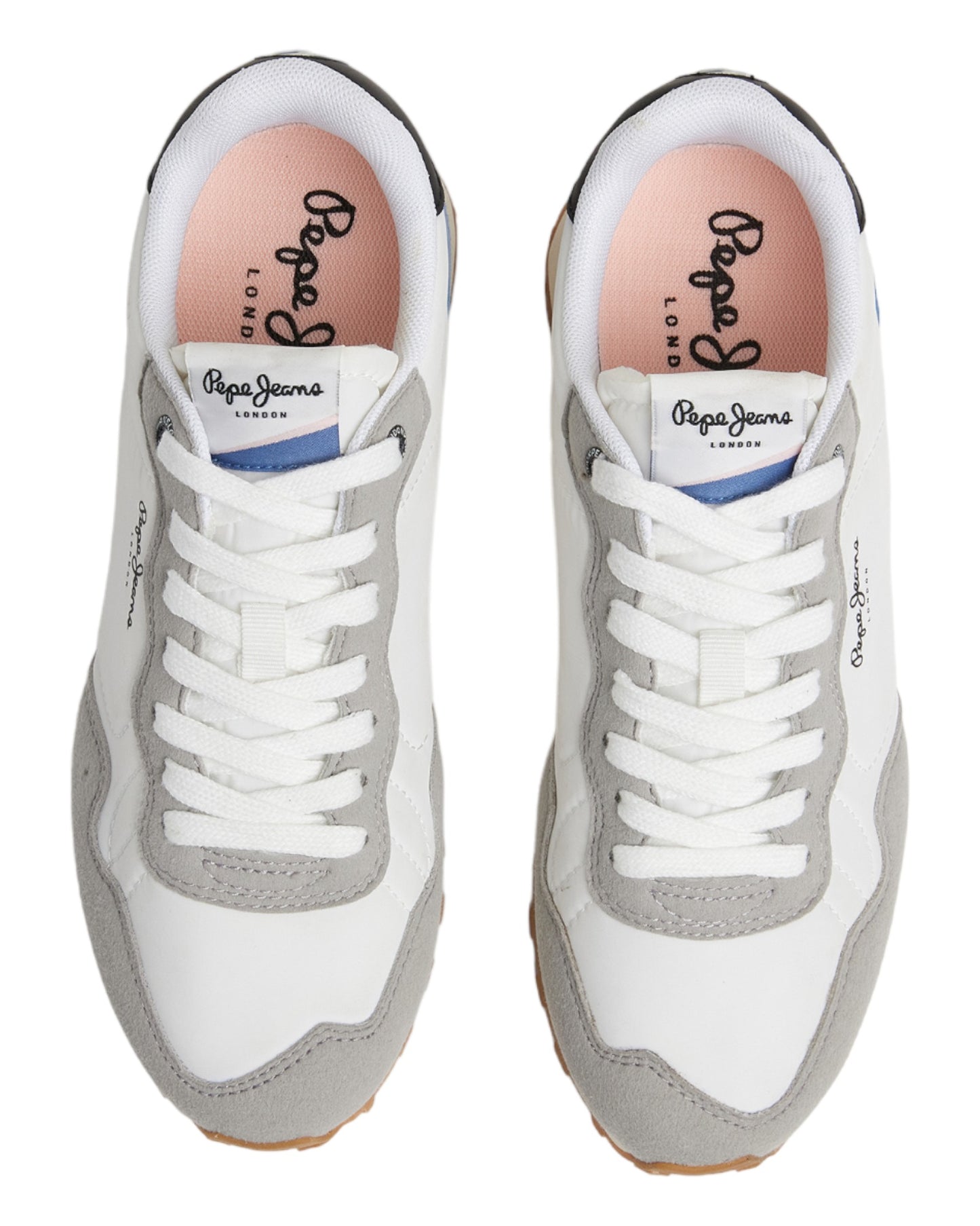 DEPORTIVOS DE MUJER PEPE JEANS RUNNING PLS31519 EN BLANCO