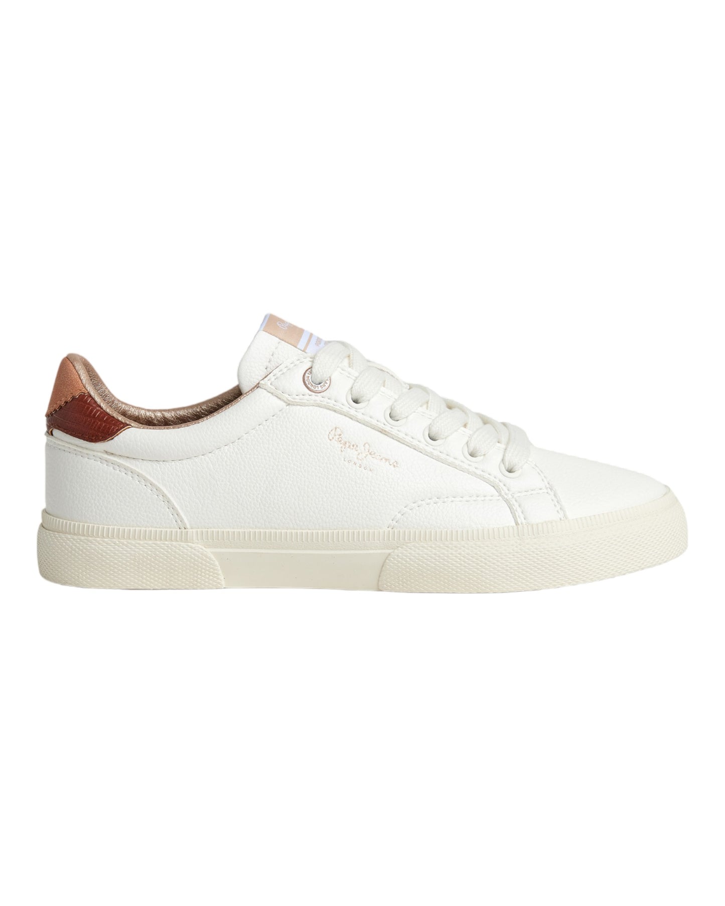 DEPORTIVOS DE MUJER PEPE JEANS KENTON CLASS PLS31537 EN BLANCO