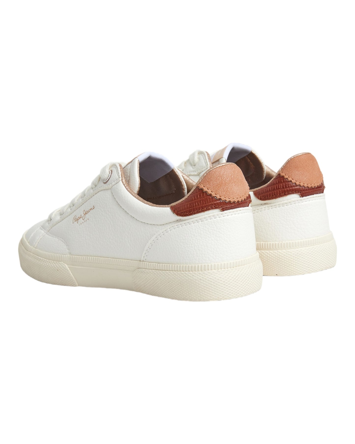 DEPORTIVOS DE MUJER PEPE JEANS KENTON CLASS PLS31537 EN BLANCO