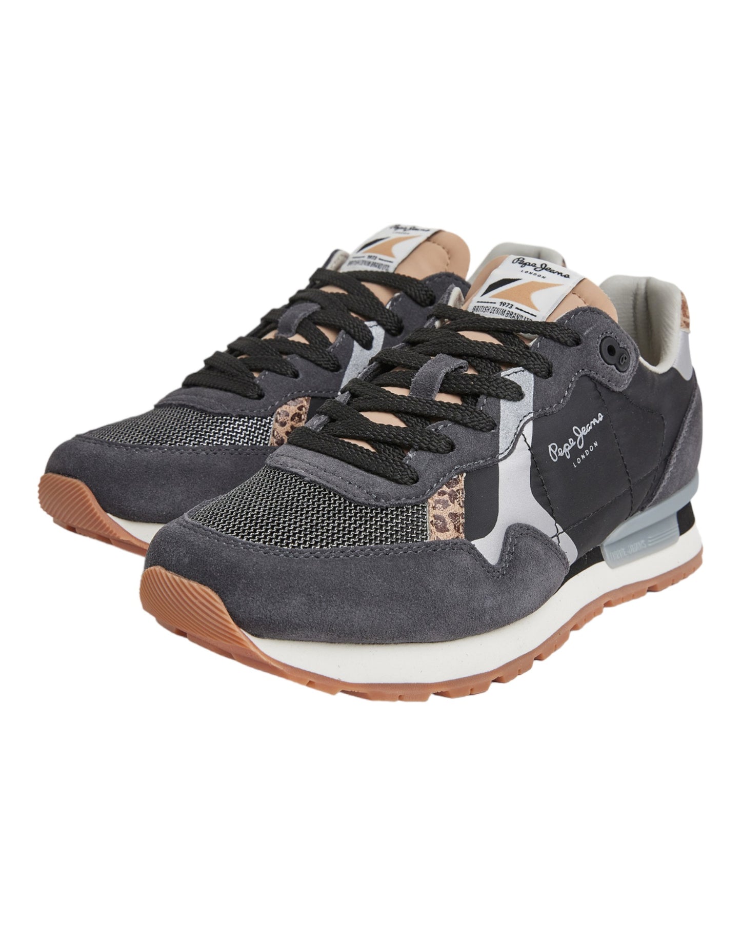 DEPORTIVOS DE MUJER PEPE JEANS RUNNING PLS31524 EN NEGRO