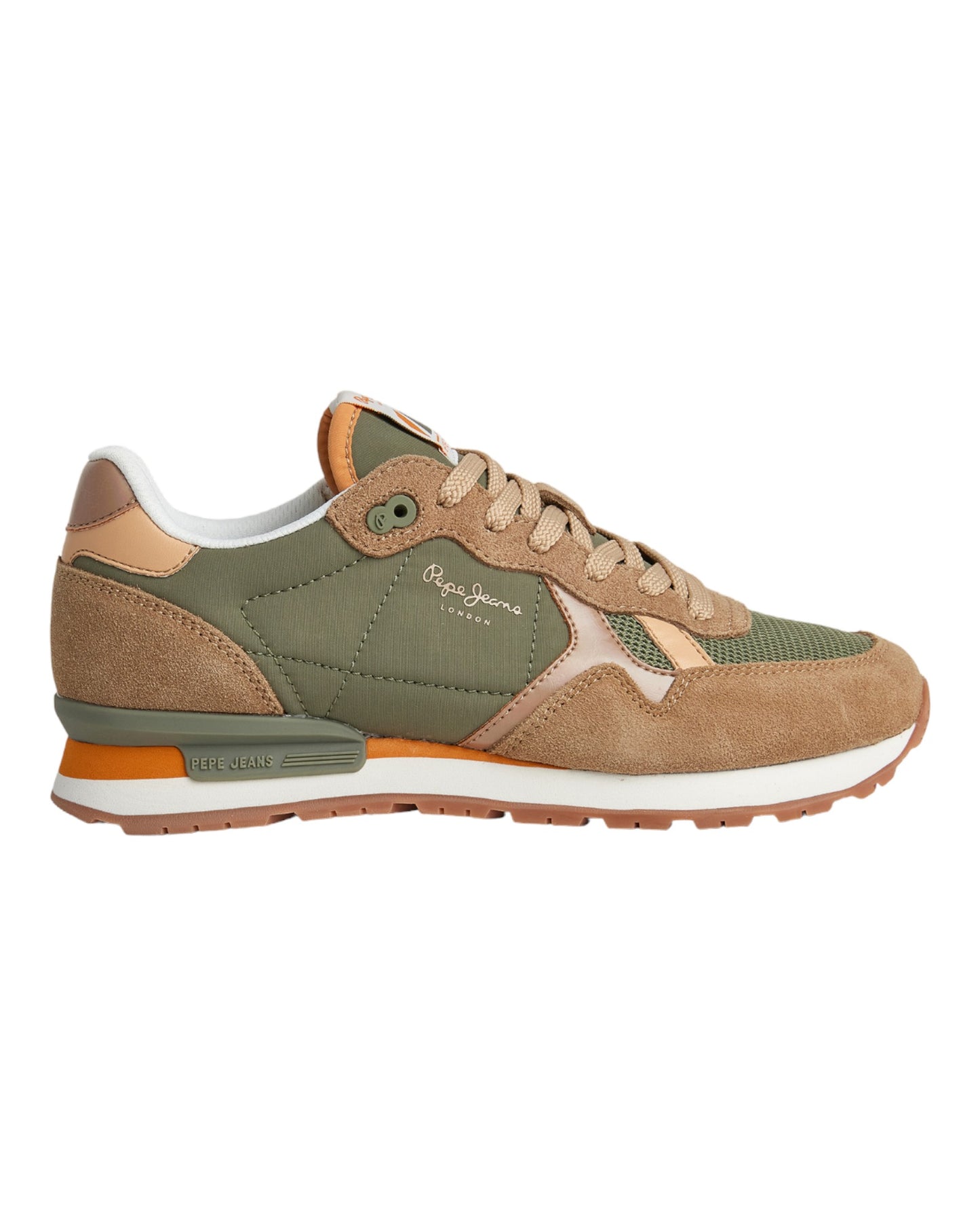DEPORTIVOS DE MUJER PEPE JEANS RUNNING PLS31522 EN KAKI