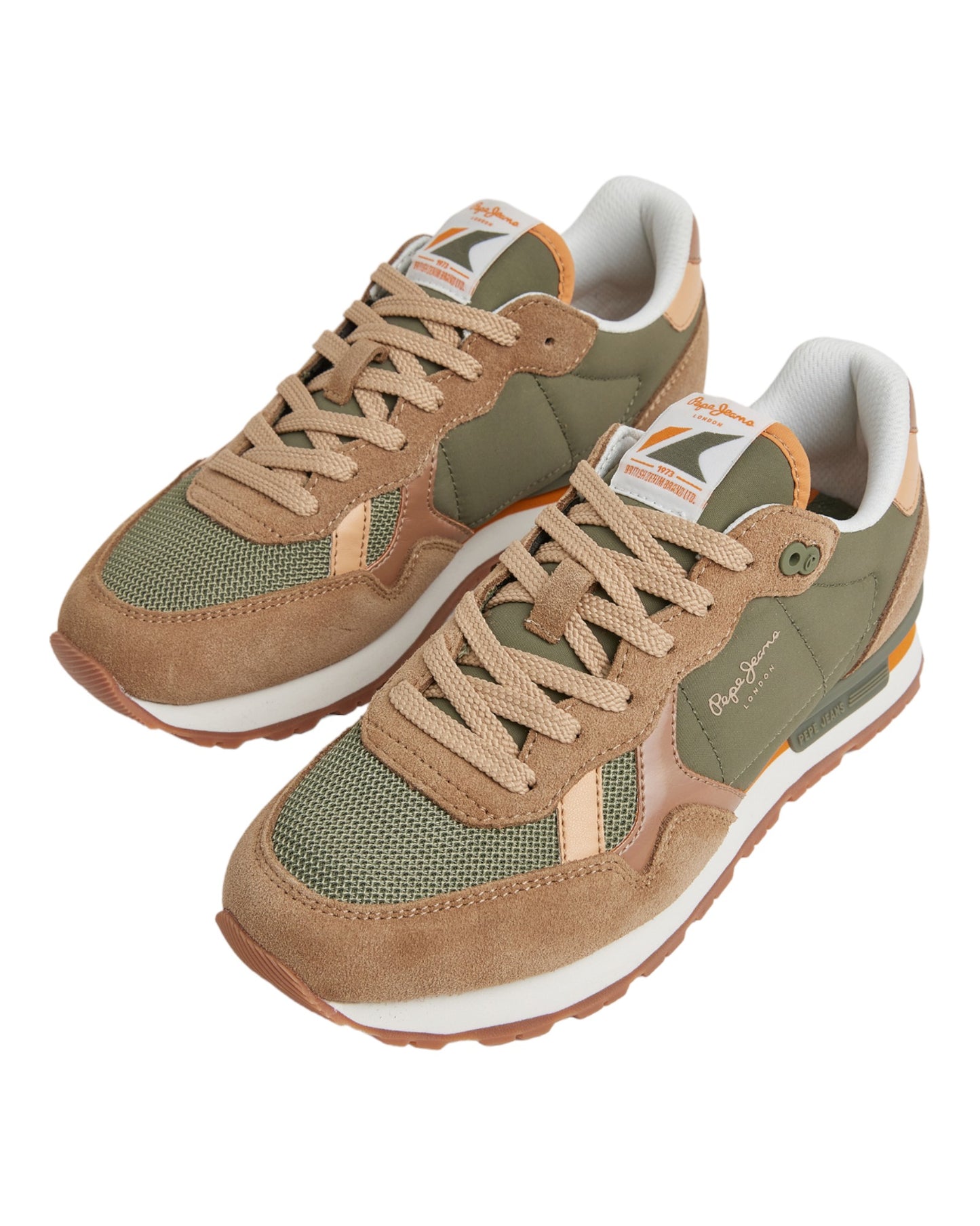 DEPORTIVOS DE MUJER PEPE JEANS RUNNING PLS31522 EN KAKI
