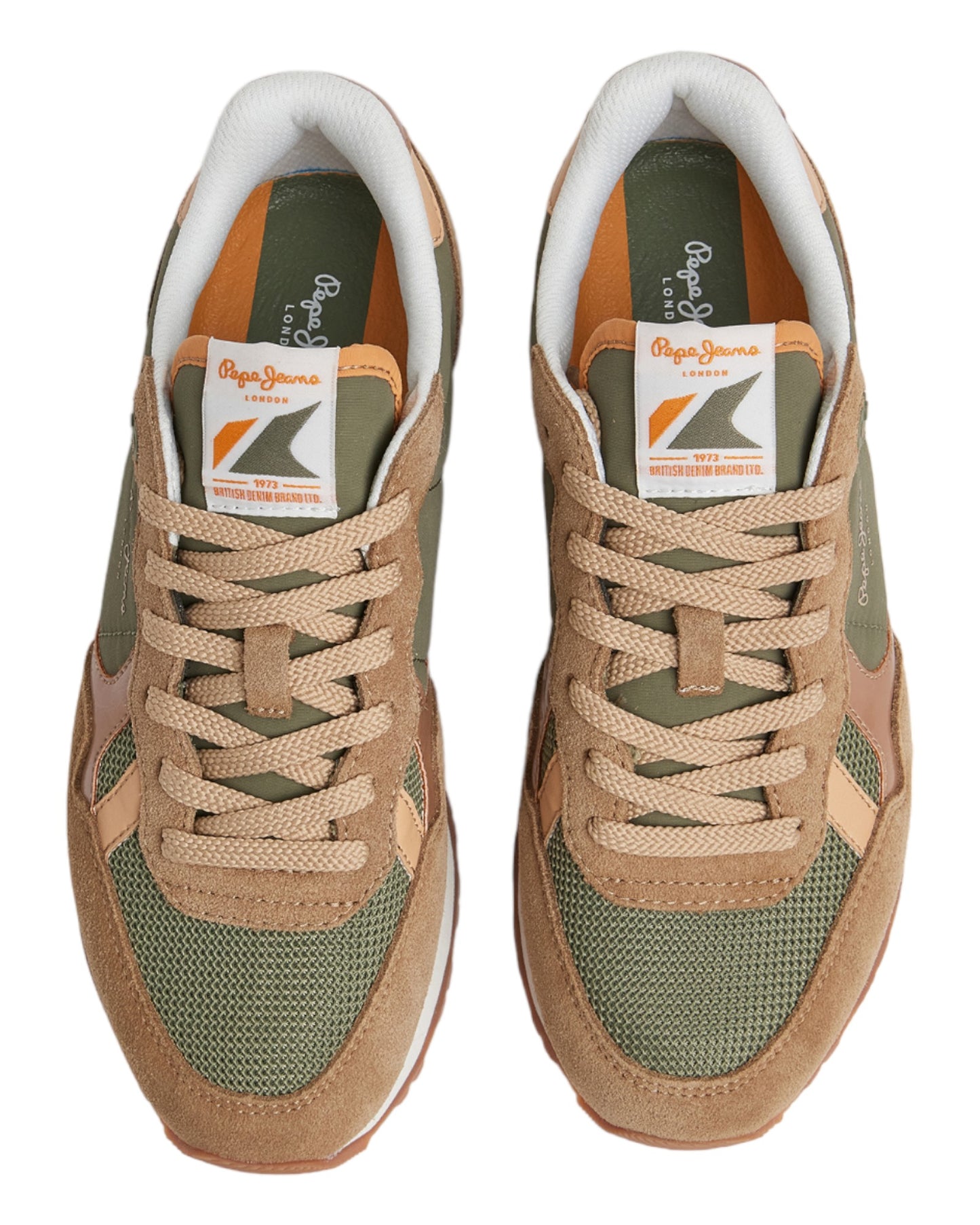 DEPORTIVOS DE MUJER PEPE JEANS RUNNING PLS31522 EN KAKI