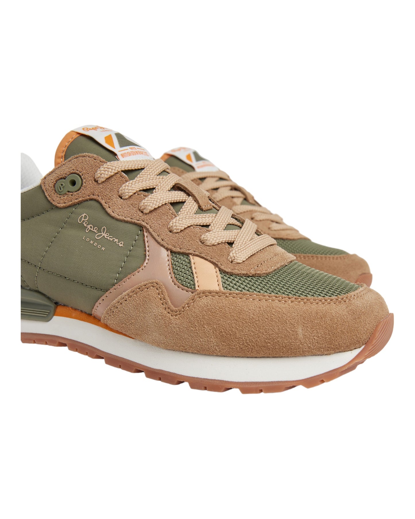 DEPORTIVOS DE MUJER PEPE JEANS RUNNING PLS31522 EN KAKI