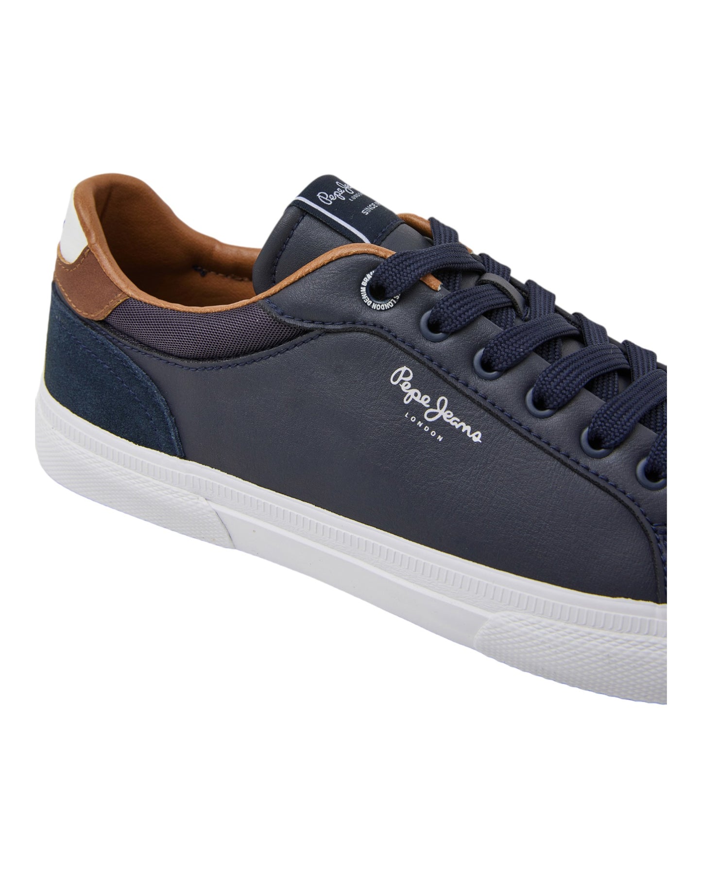 DEPORTIVOS DE HOMBRE PEPE JEANS KENTON COURT PMS30839 EN MARINO