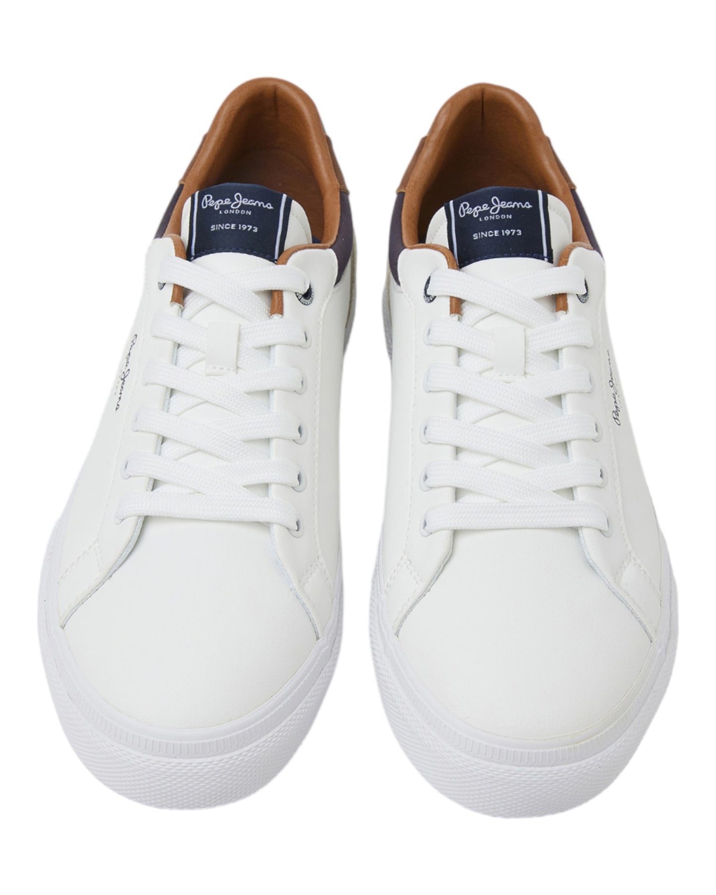 DEPORTIVOS DE HOMBRE PEPE JEANS KENTON COURT PMS30839 EN BLANCO