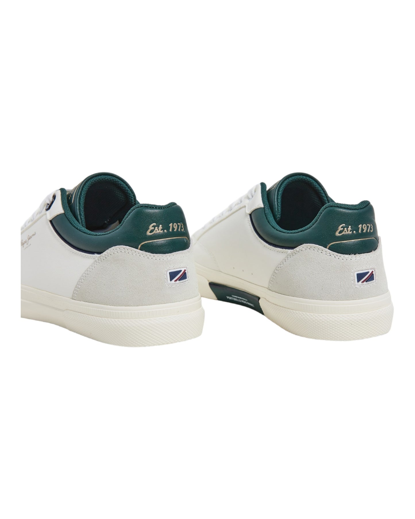 DEPORTIVOS DE HOMBRE PEPE JEANS KENTON JOURNEY PMS31006 EN BLANCO-VERDE