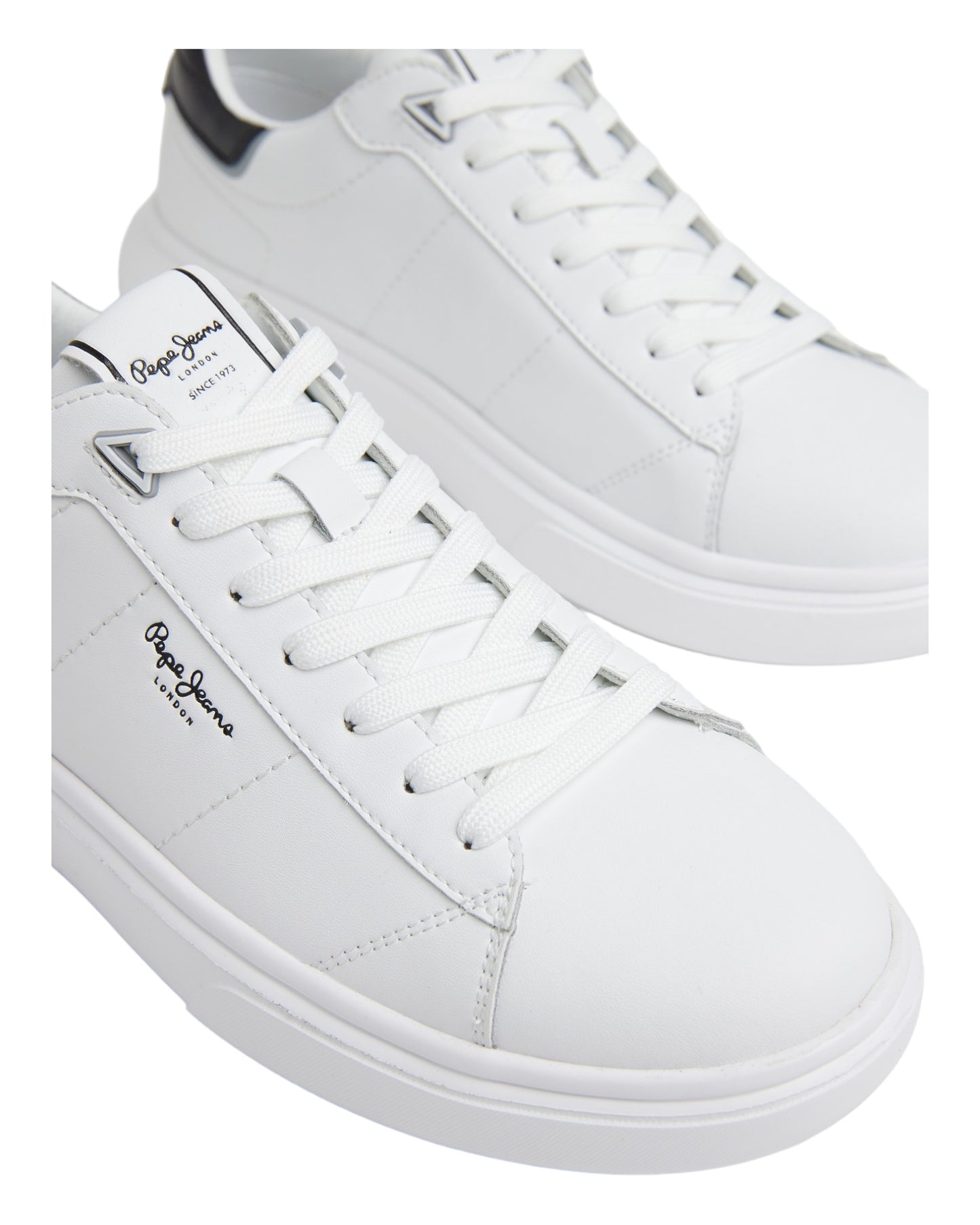 DEPORTIVOS DE HOMBRE PEPE JEANS EATON BASIC PMS30981 EN BLANCO