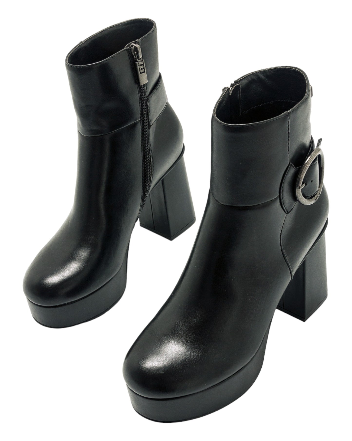 BOTINES DE MUJER MUSTANG 53068 EN NEGRO