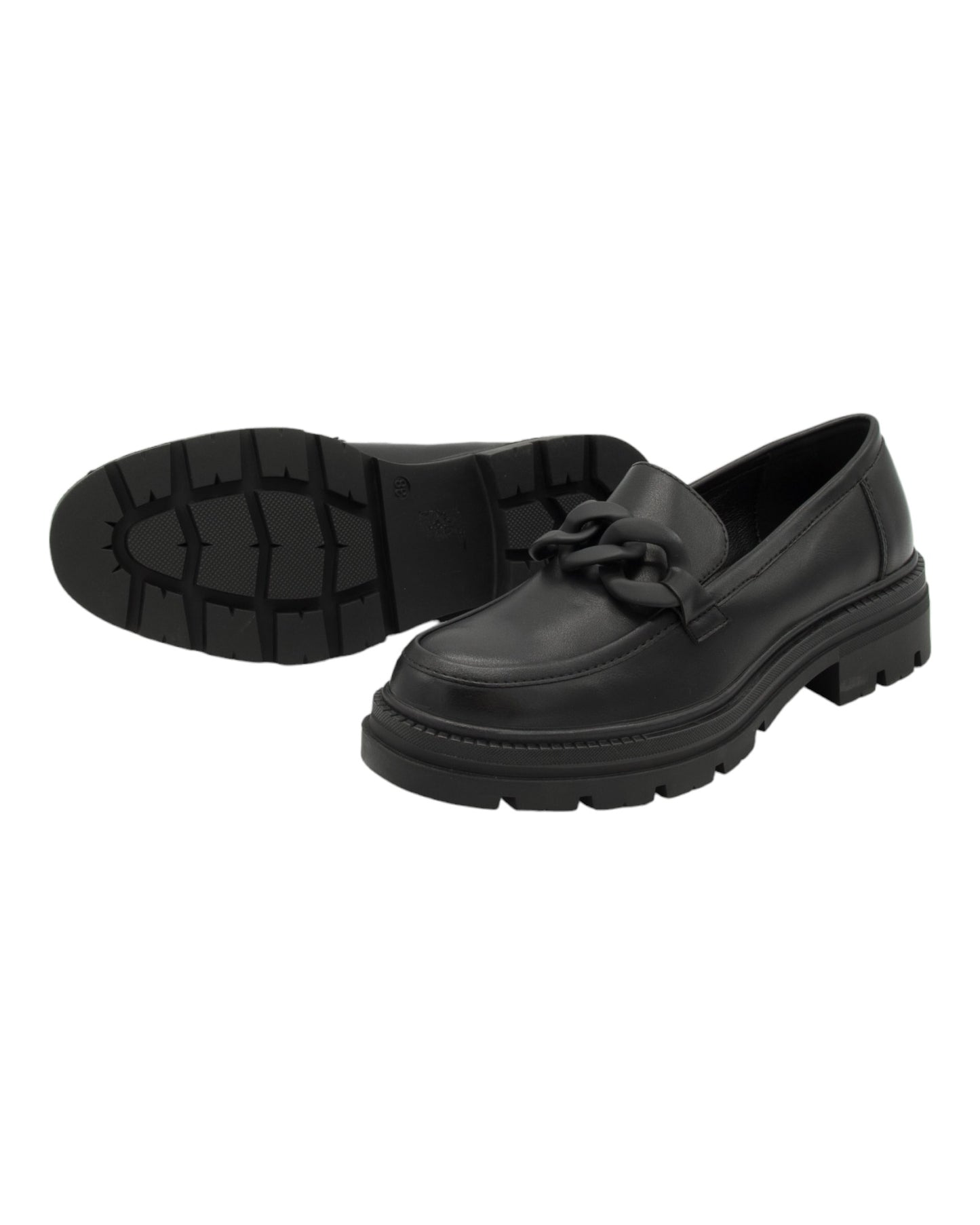 ZAPATOS DE MUJER HISPAFLEX 23260 EN NEGRO