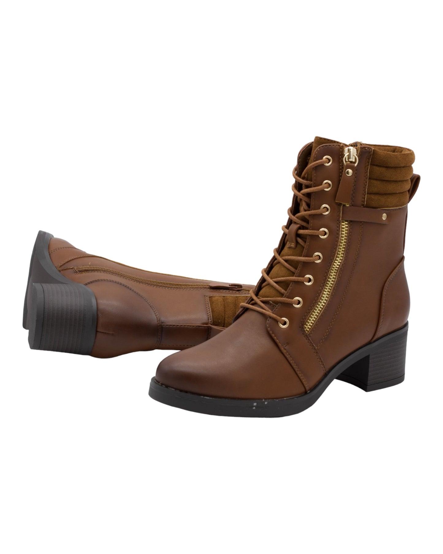 BOTINES DE MUJER HISPAFLEX 23236 EN CUERO