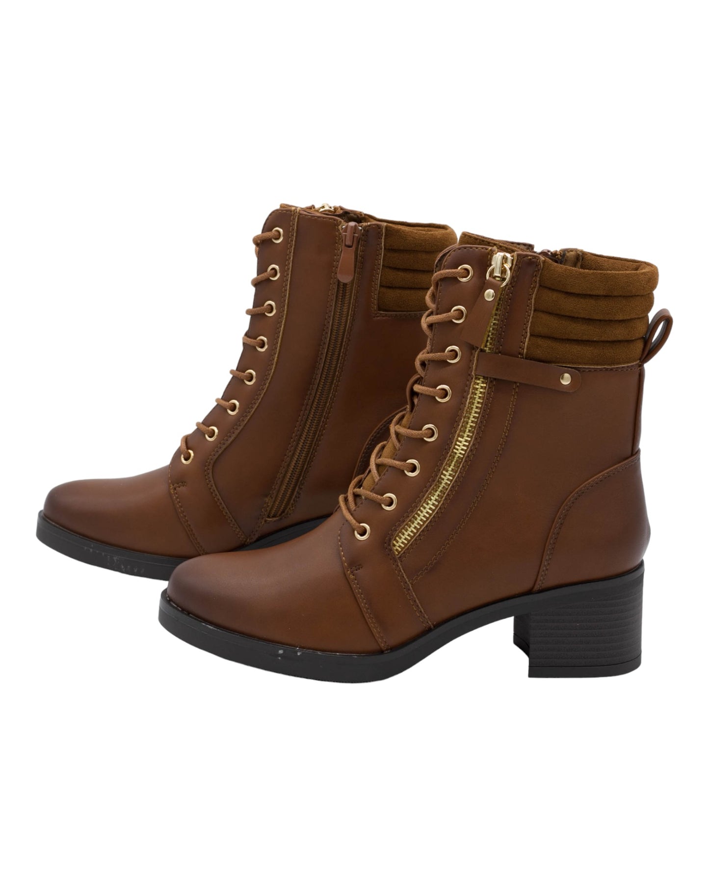 BOTINES DE MUJER HISPAFLEX 23236 EN CUERO