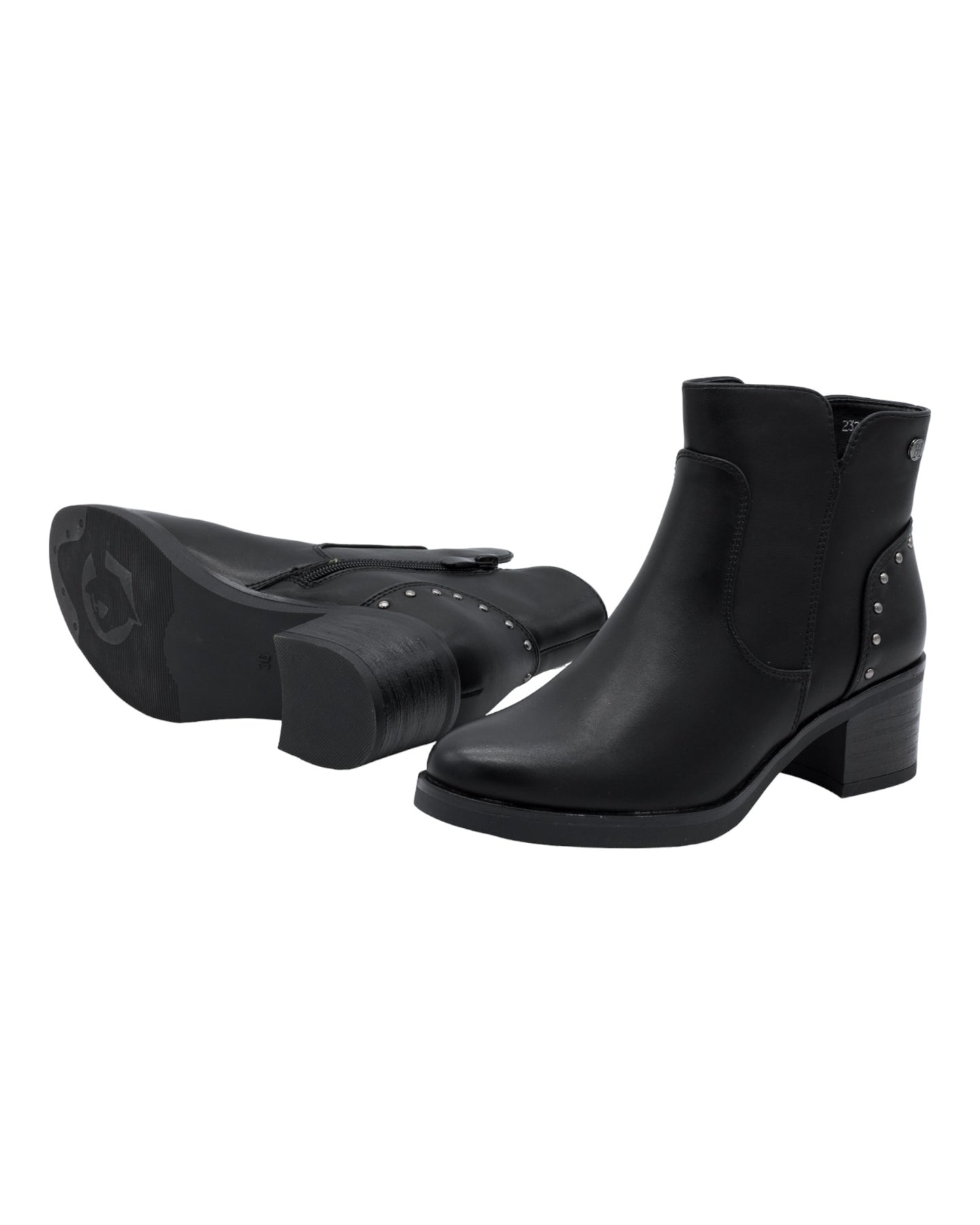 BOTINES DE MUJER HISPAFLEX 23215 EN NEGRO