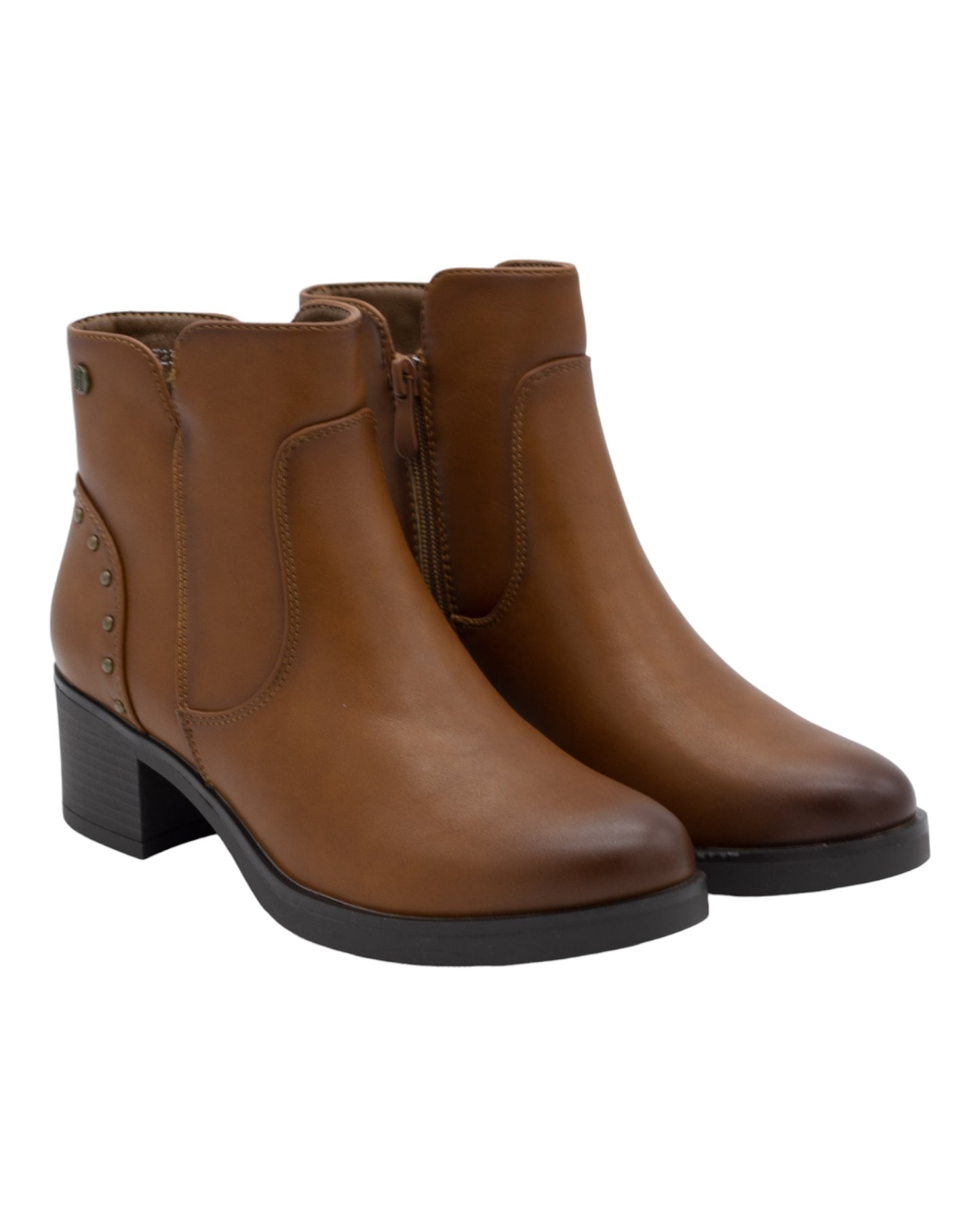 BOTINES DE MUJER HISPAFLEX 23215 EN CUERO