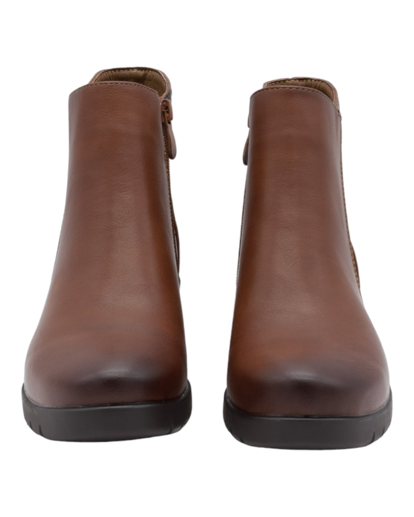 BOTINES DE MUJER HISPAFLEX 23215 EN CUERO