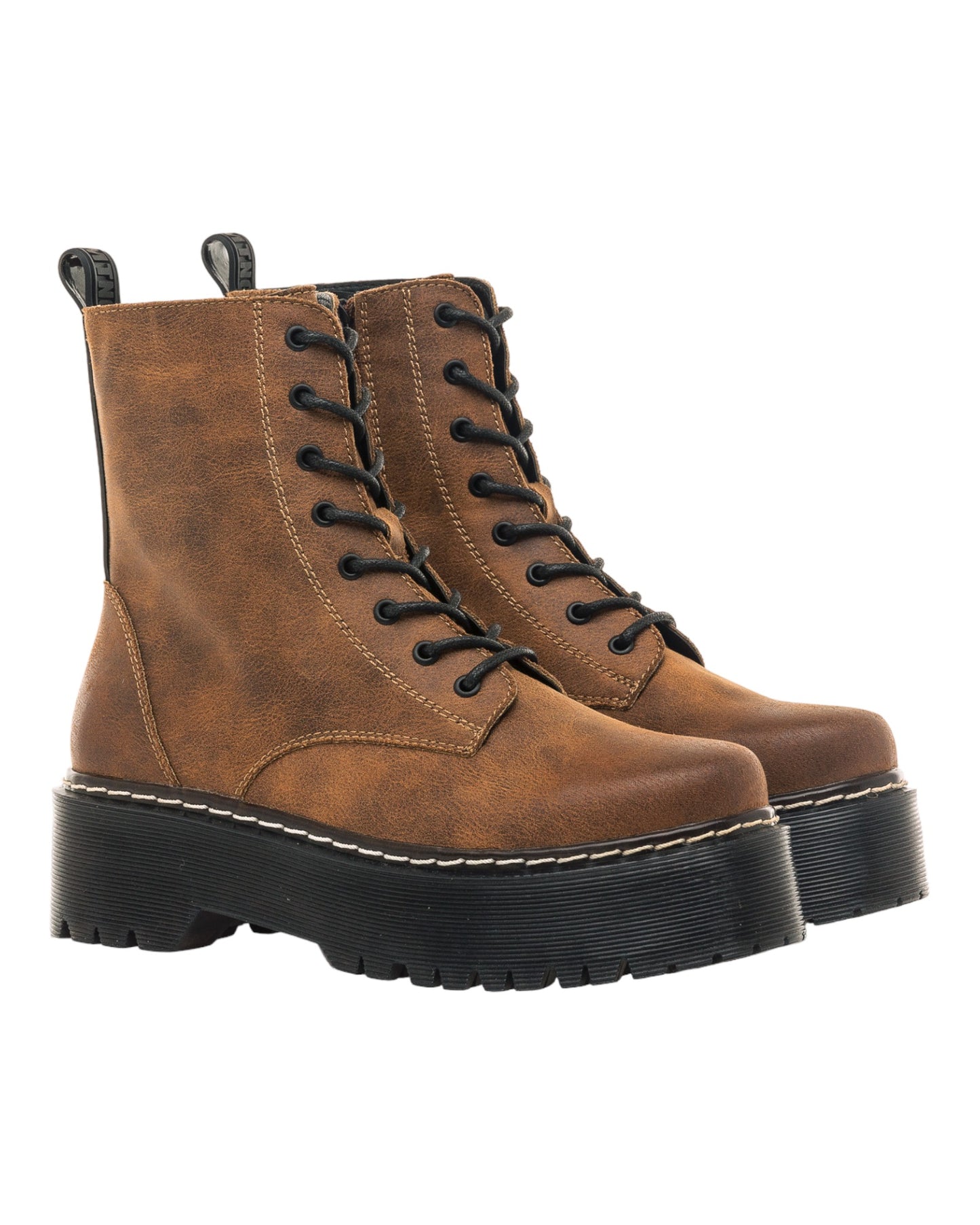 BOTINES DE MUJER MUSTANG 53280 EN CUERO