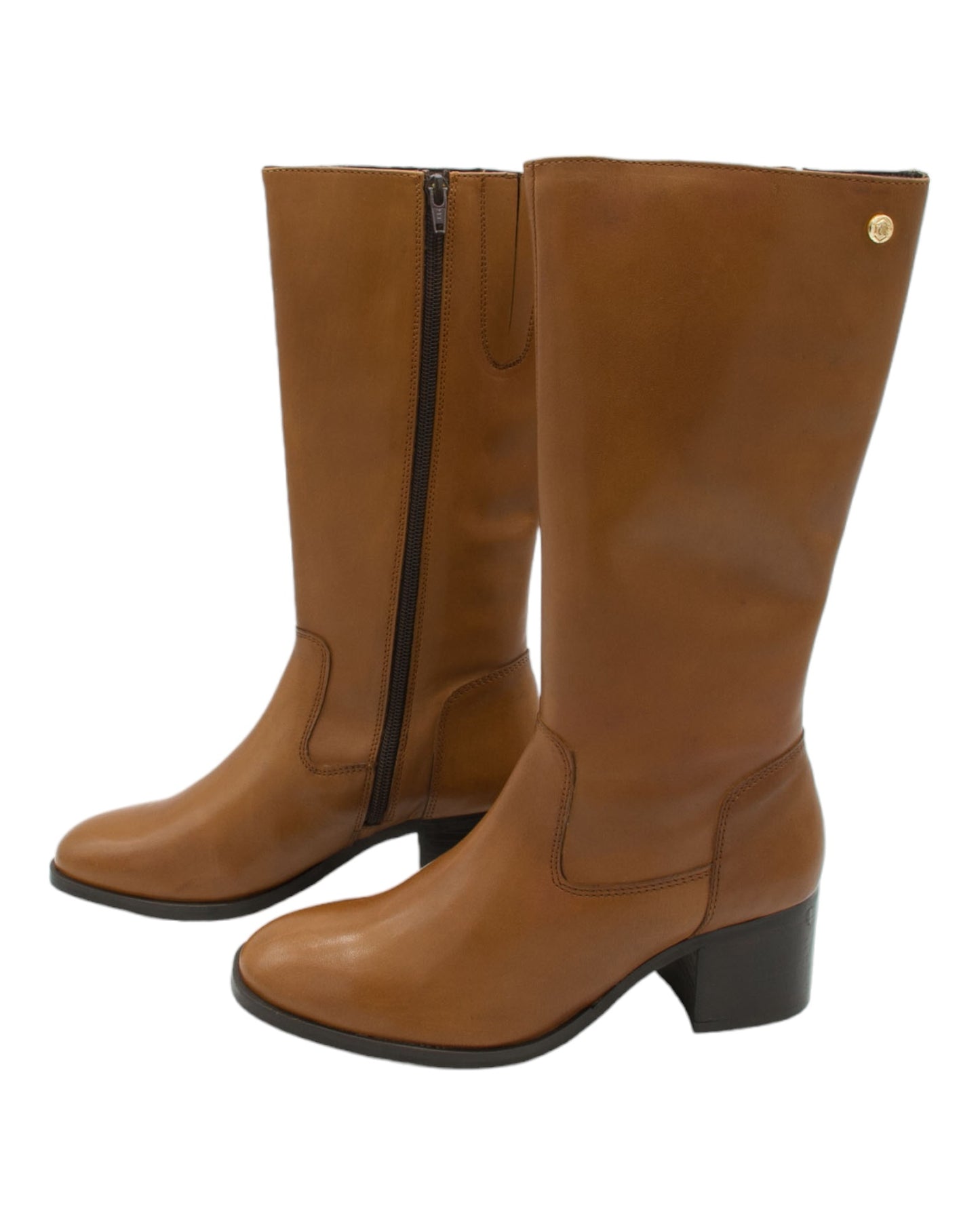 BOTAS DE MUJER TOP3 23928 EN CUERO