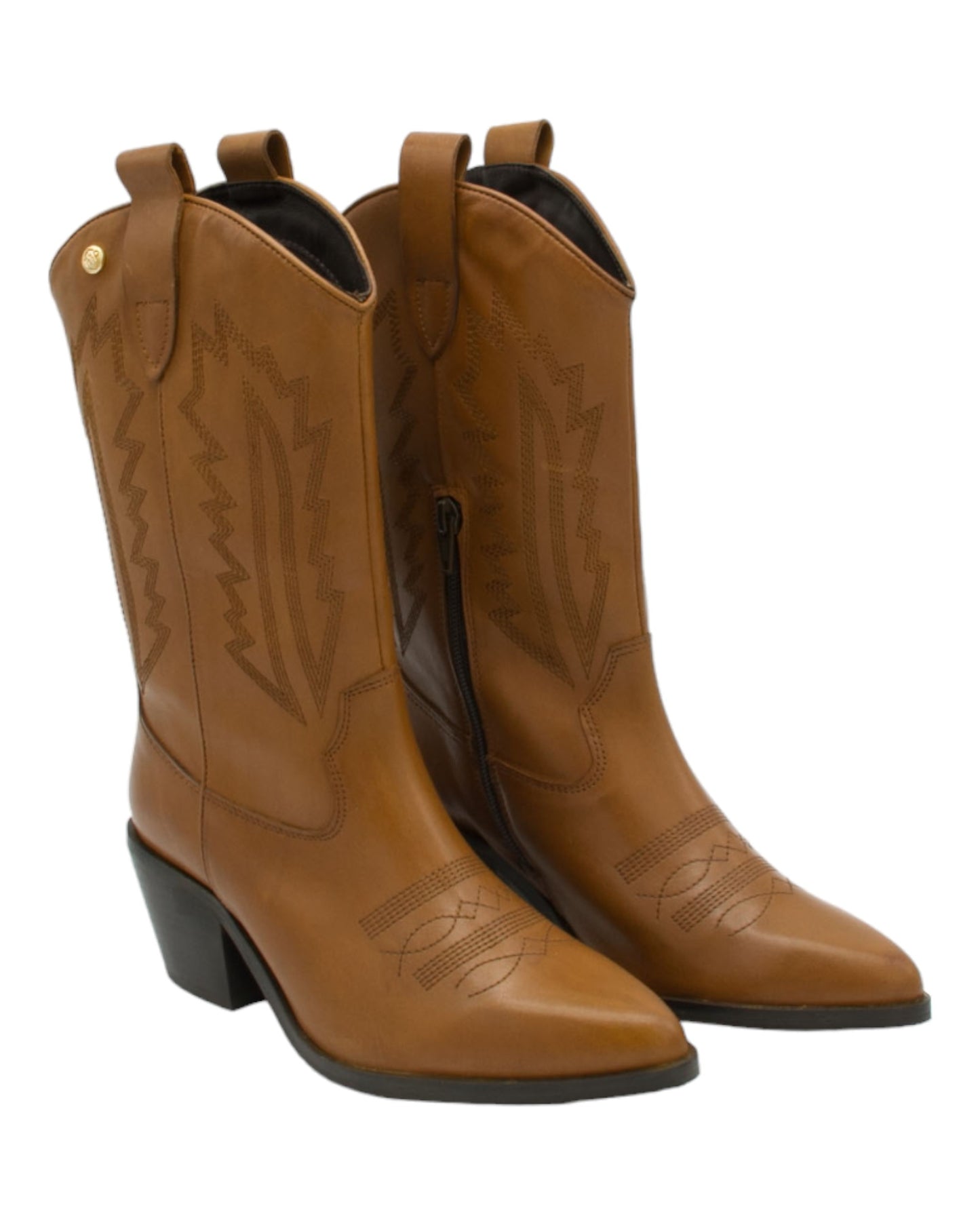 BOTAS DE MUJER TOP3 23961 EN CUERO