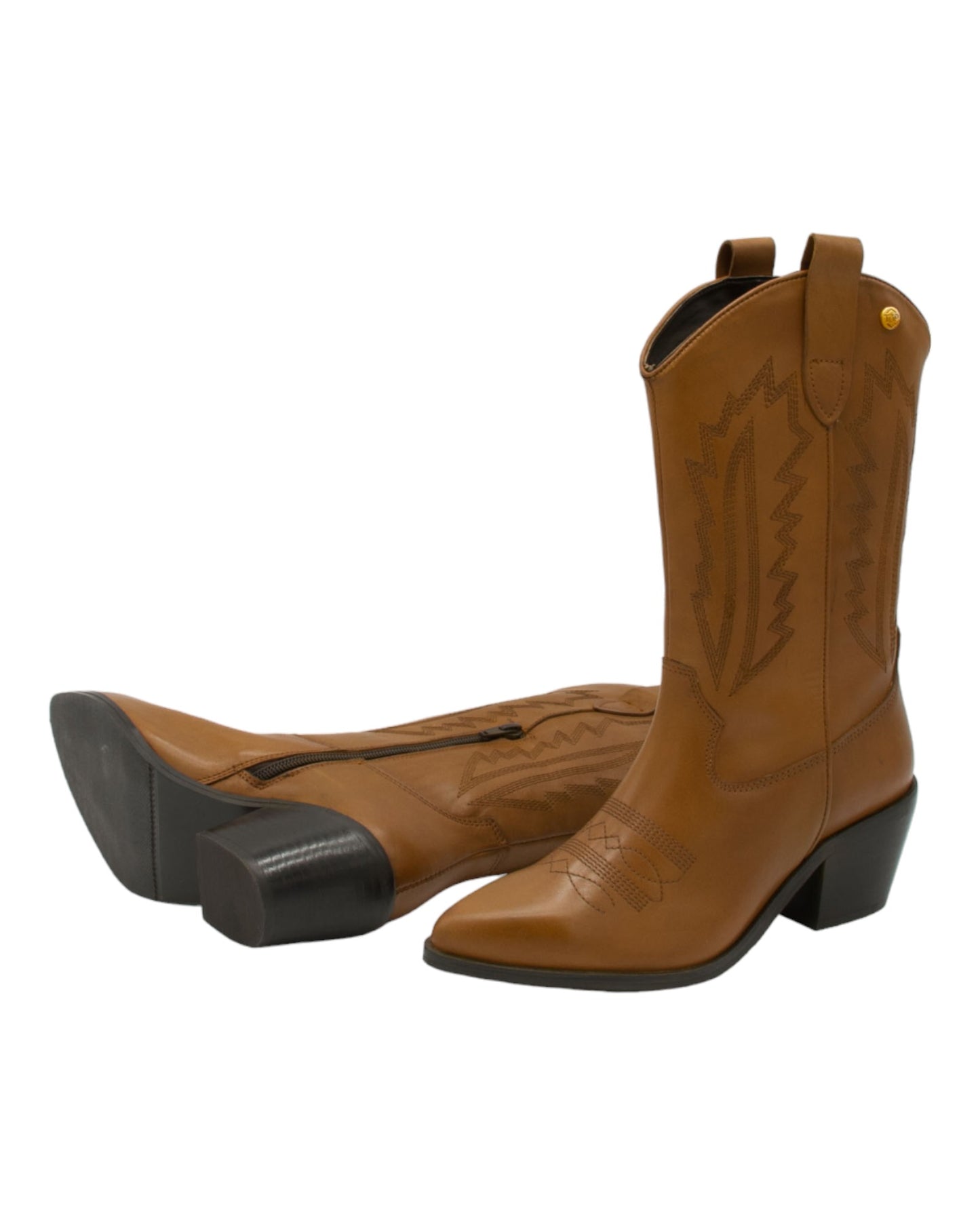BOTAS DE MUJER TOP3 23961 EN CUERO