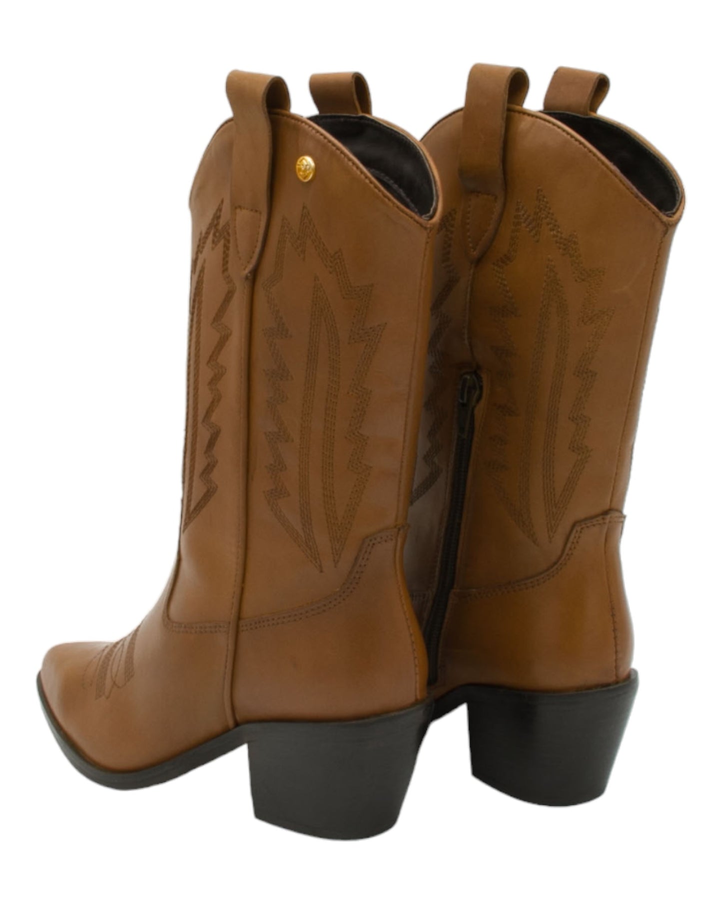 BOTAS DE MUJER TOP3 23961 EN CUERO