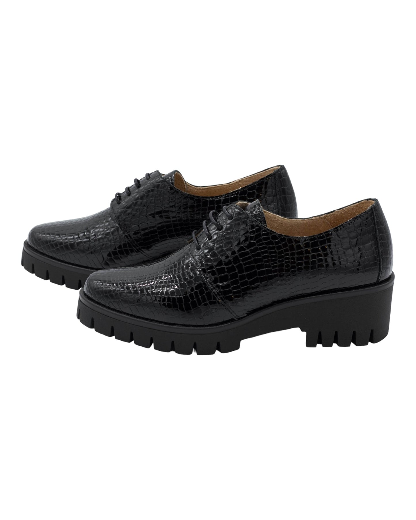 ZAPATOS DE MUJER LINCE 21258 CORVO EN NEGRO
