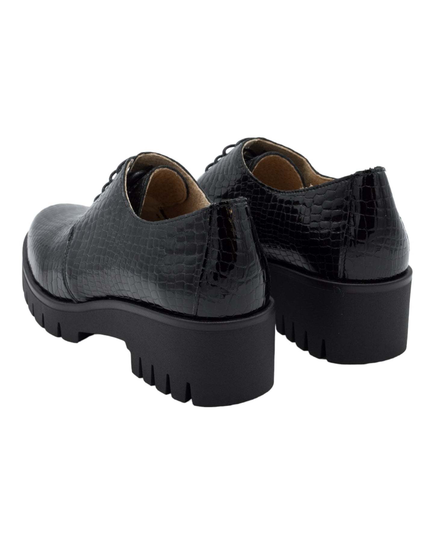 ZAPATOS DE MUJER LINCE 21258 CORVO EN NEGRO