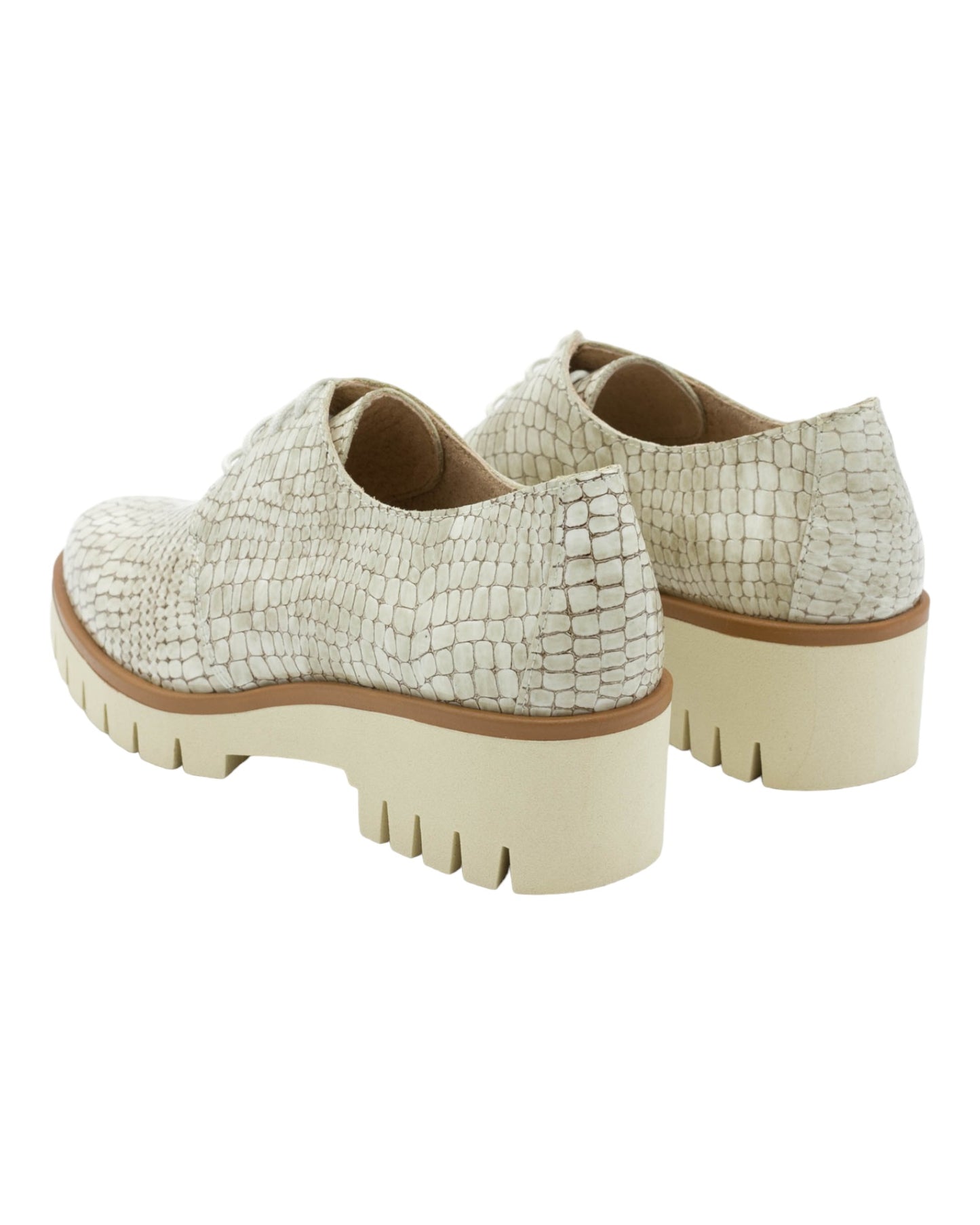ZAPATOS DE MUJER LINCE 21258 CORVO EN BEIGE