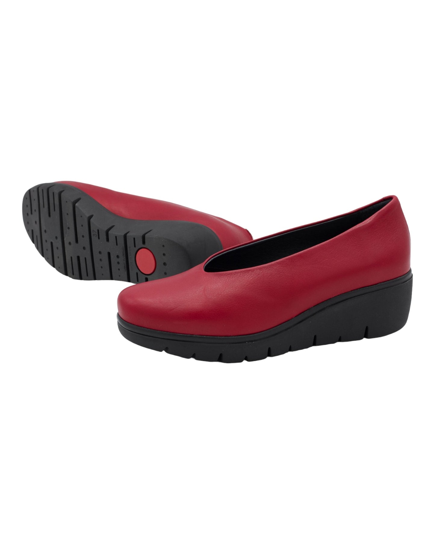 ZAPATOS DE MUJER LINCE 08451 CHERRY EN ROJO